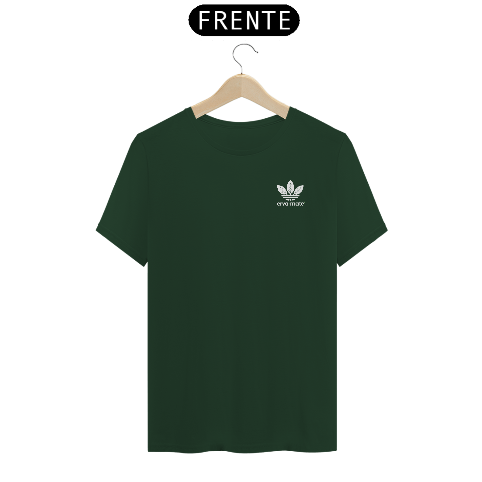 Camiseta ERVA-MATE ORIGINALS discreta(Tecido PIMA)
