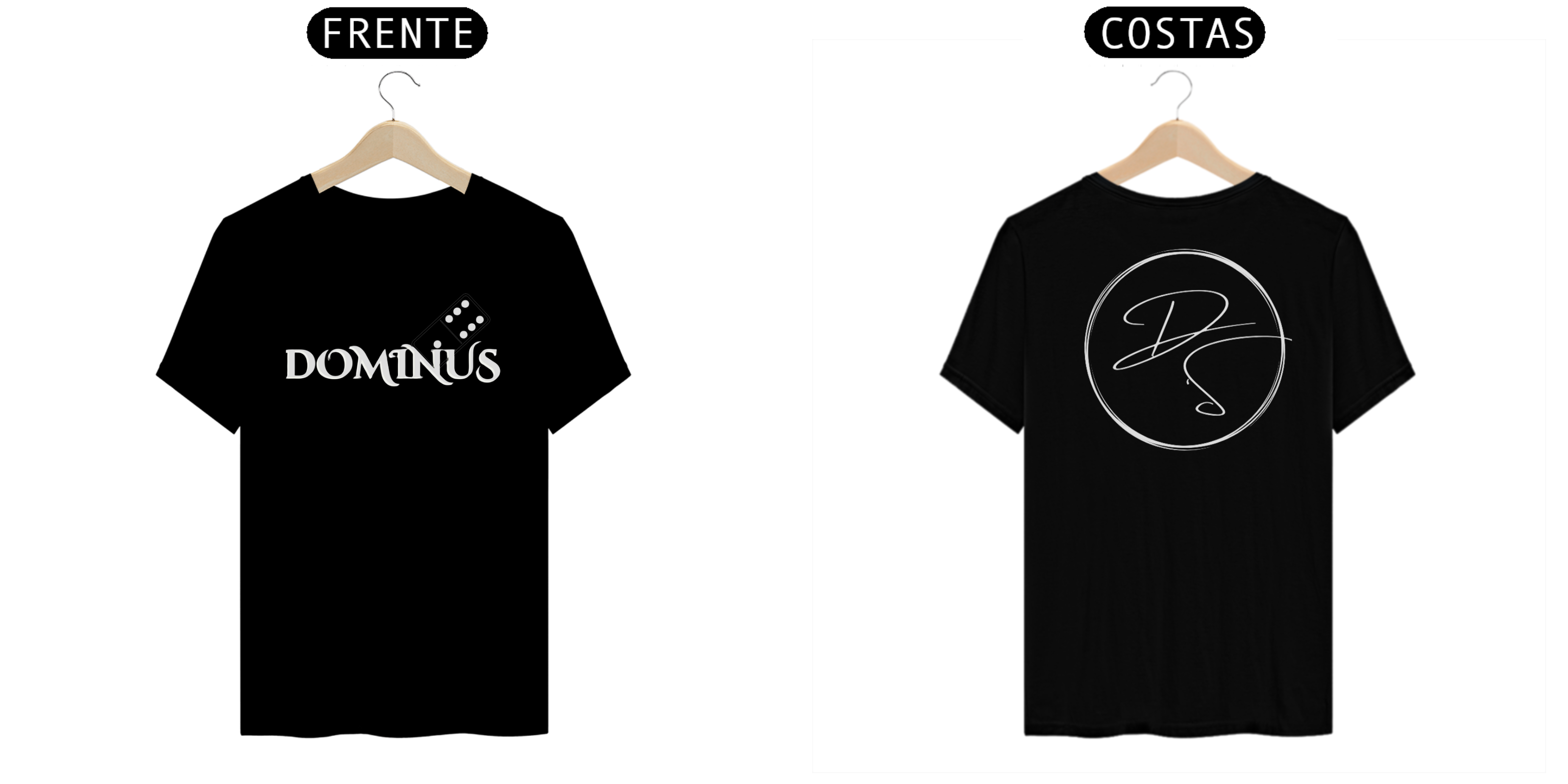 Camisa 7 da Sorte e atrás Logo do Dominus 