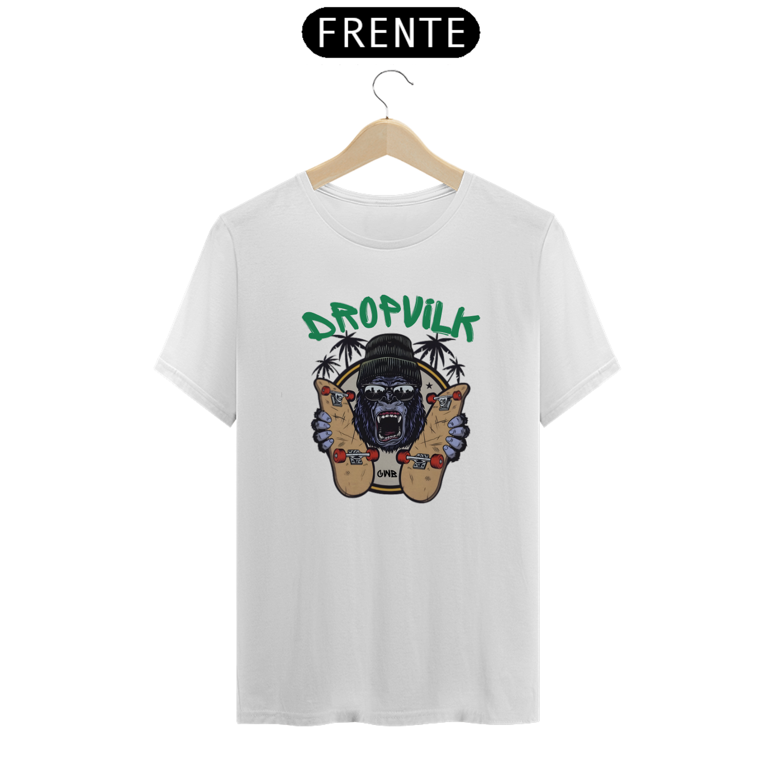 Camiseta Monkey - Dropvilk