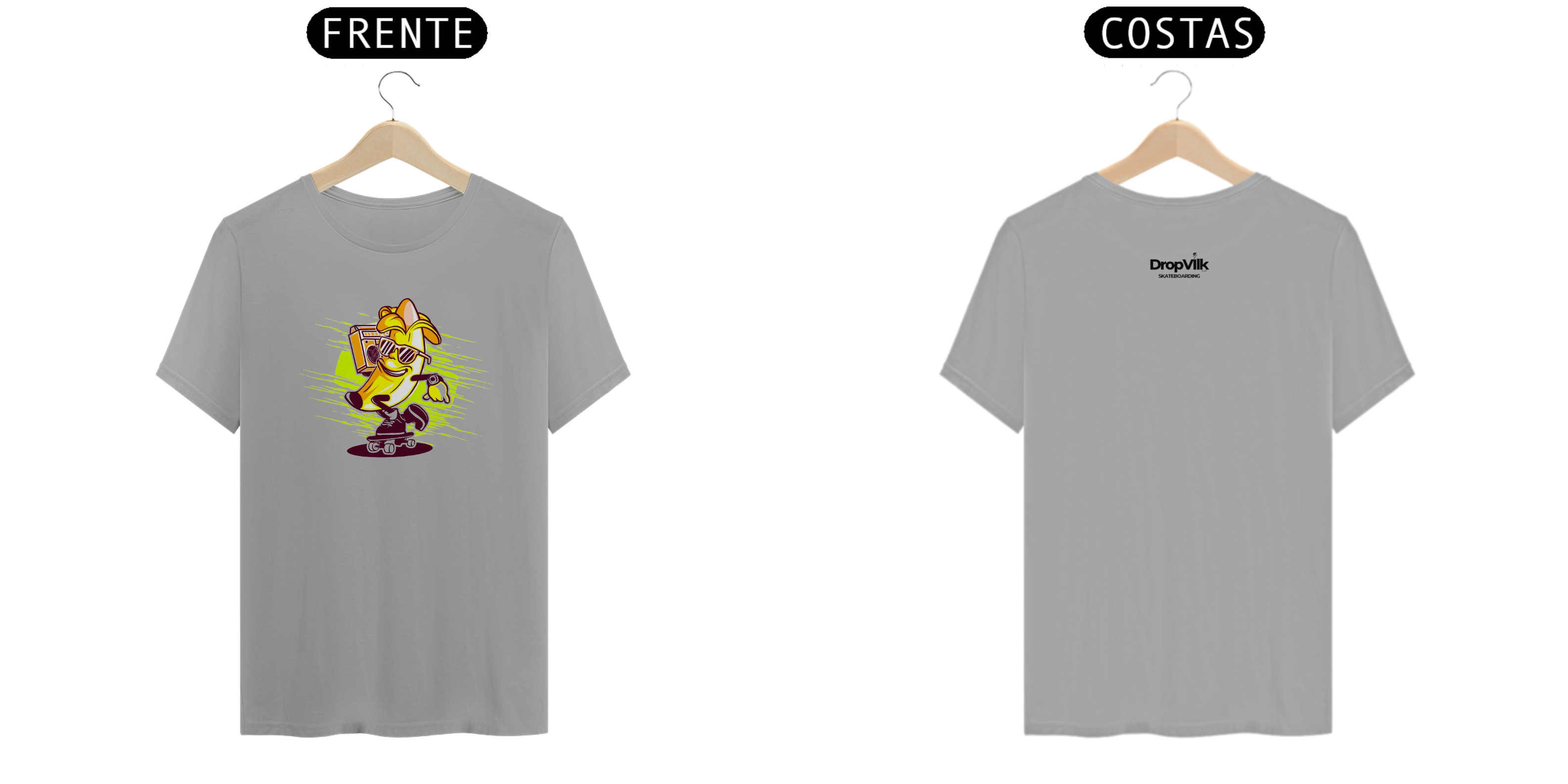 Camiseta  DropVilk skateboarding