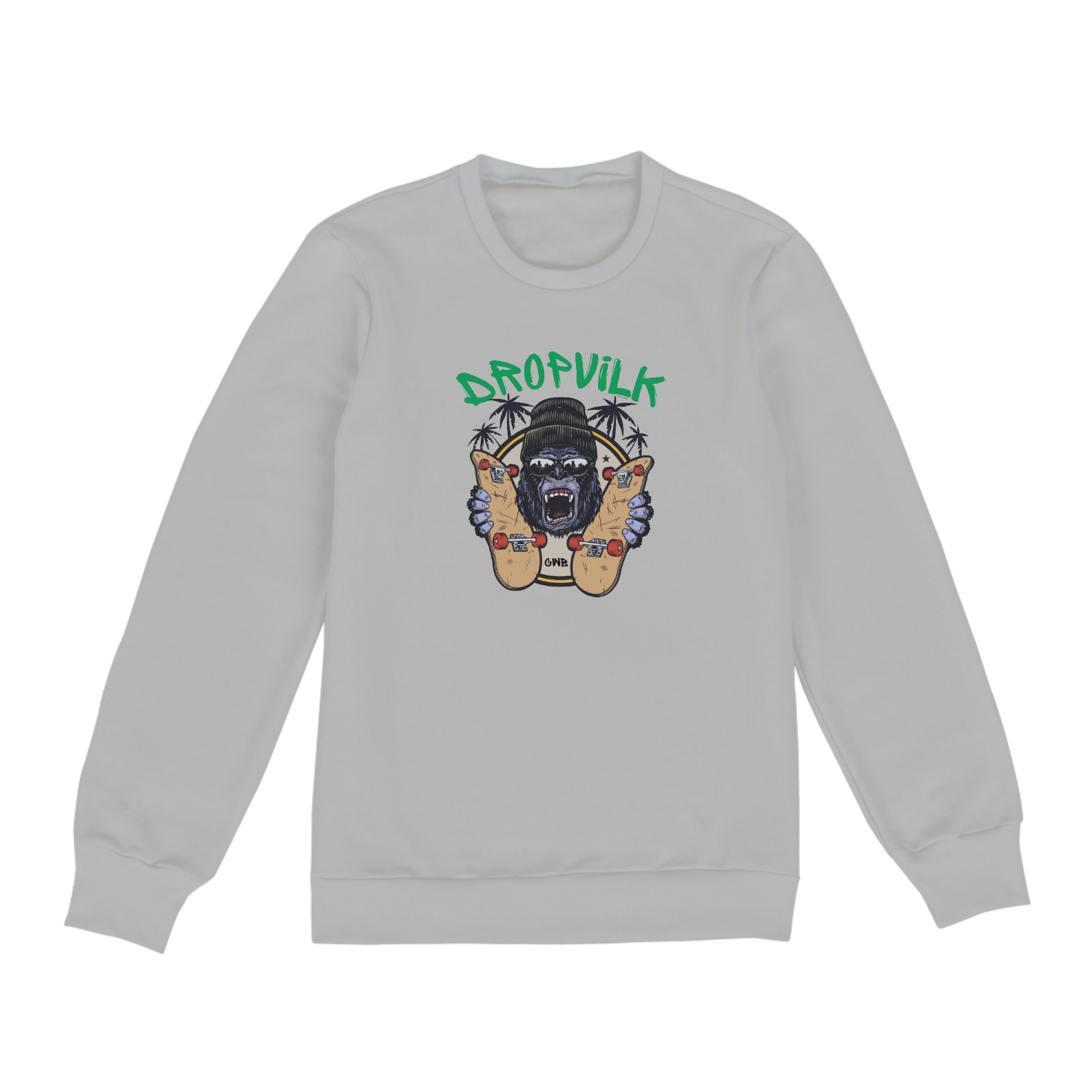 Moletom S/ Capuz - Monkey Dropvilk