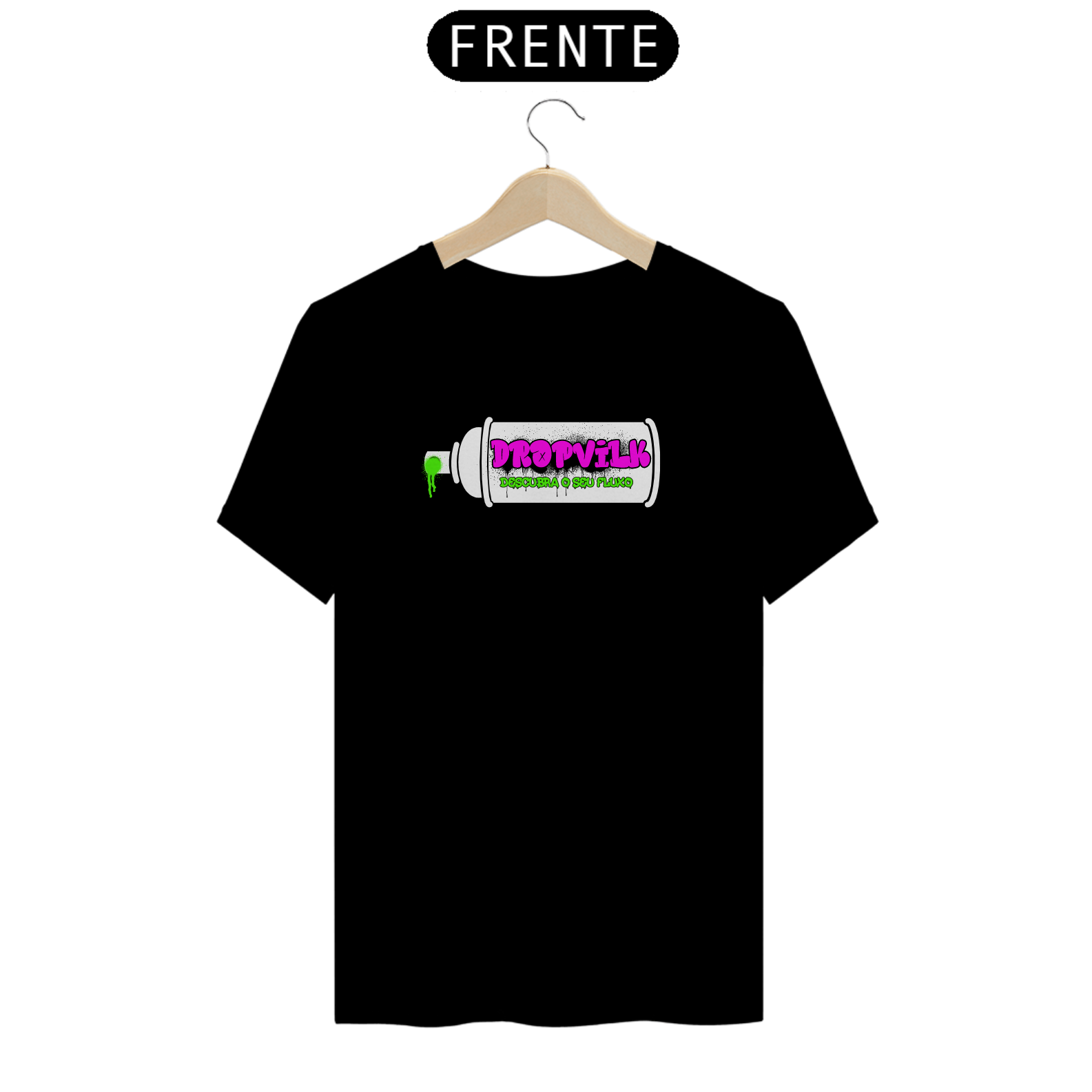 Camiseta spray Dropvilk unissex