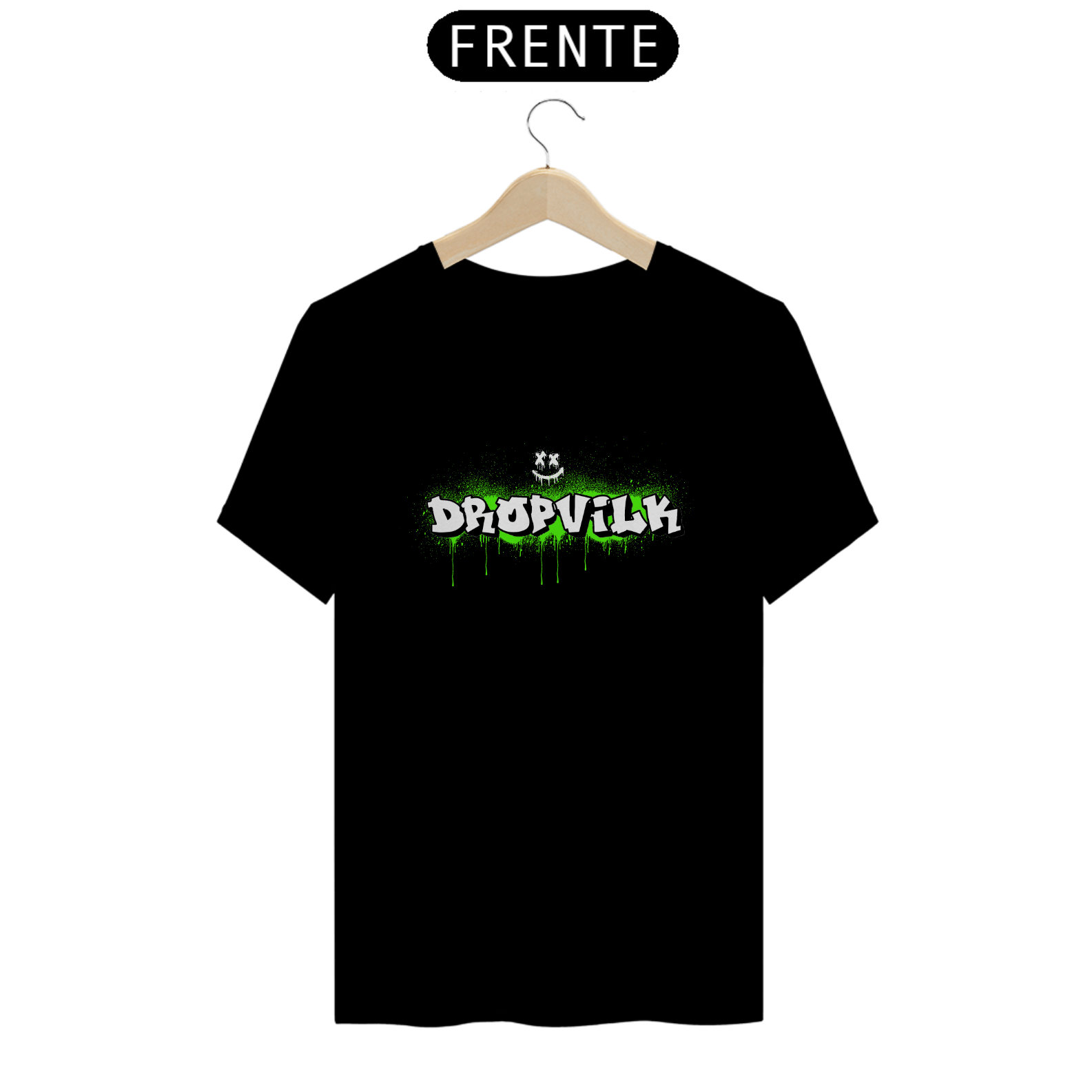 Camiseta Dropvilk pichação 