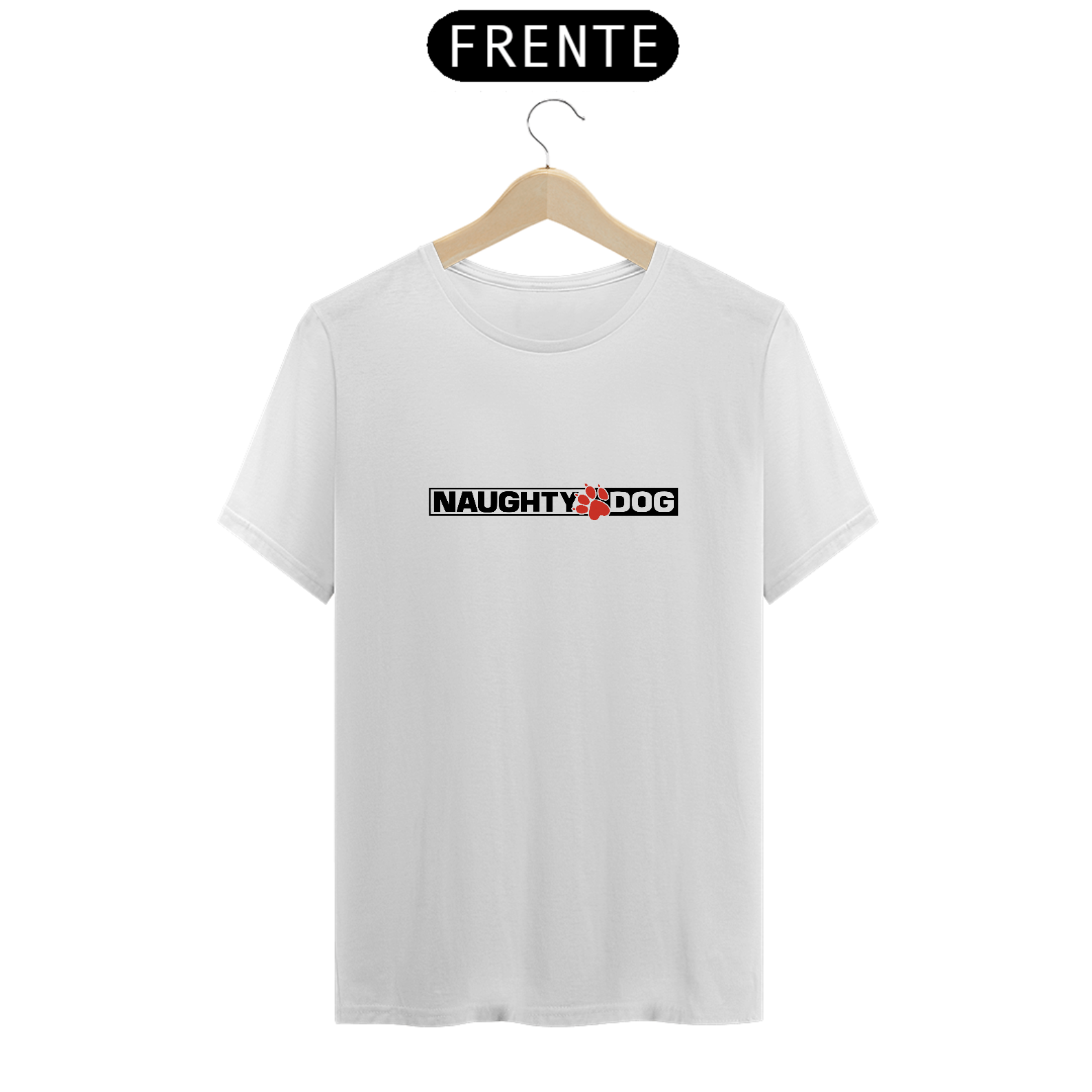 Camiseta Naughty Dog - Logo