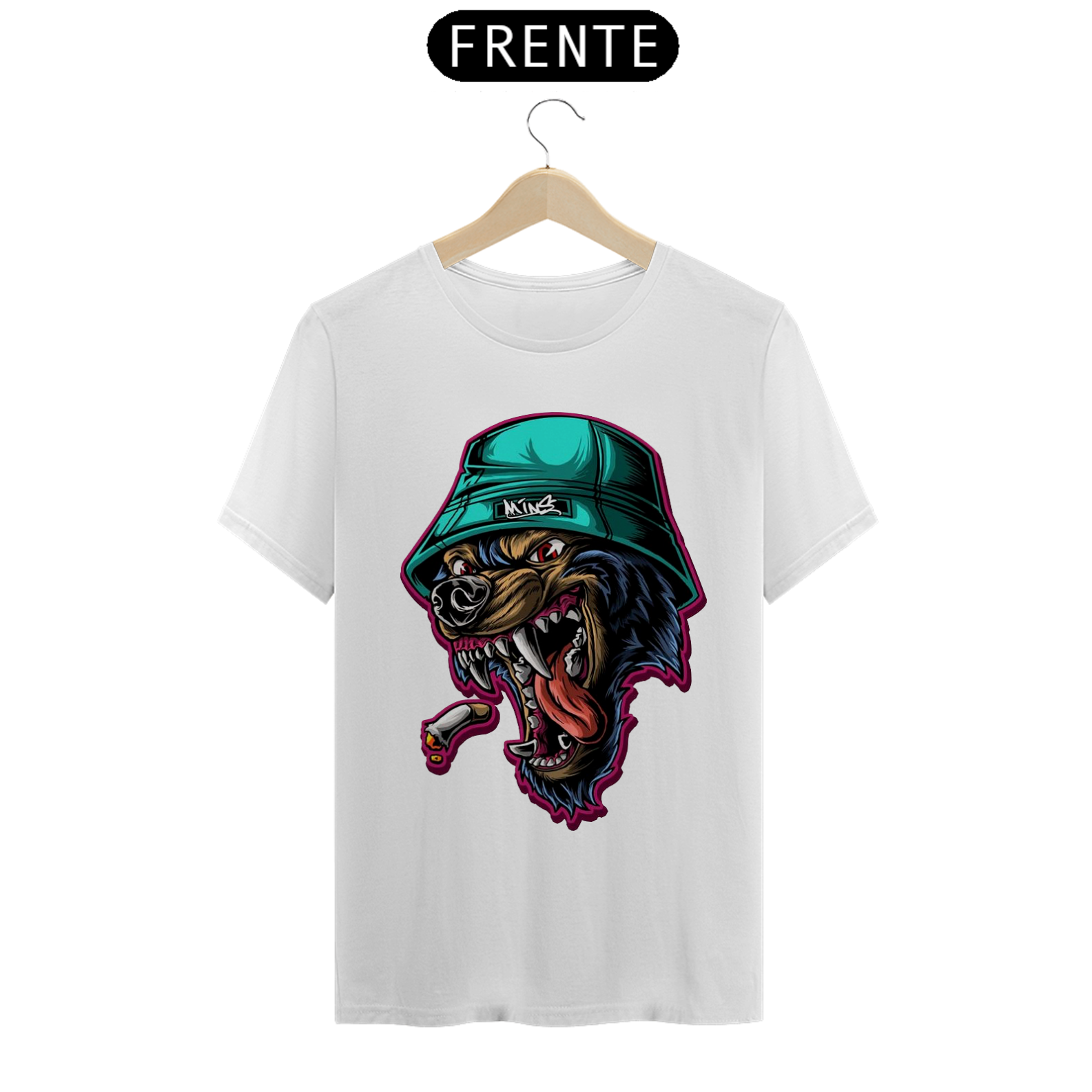 CAMISETA - DOGÃO BOLADO - MASC