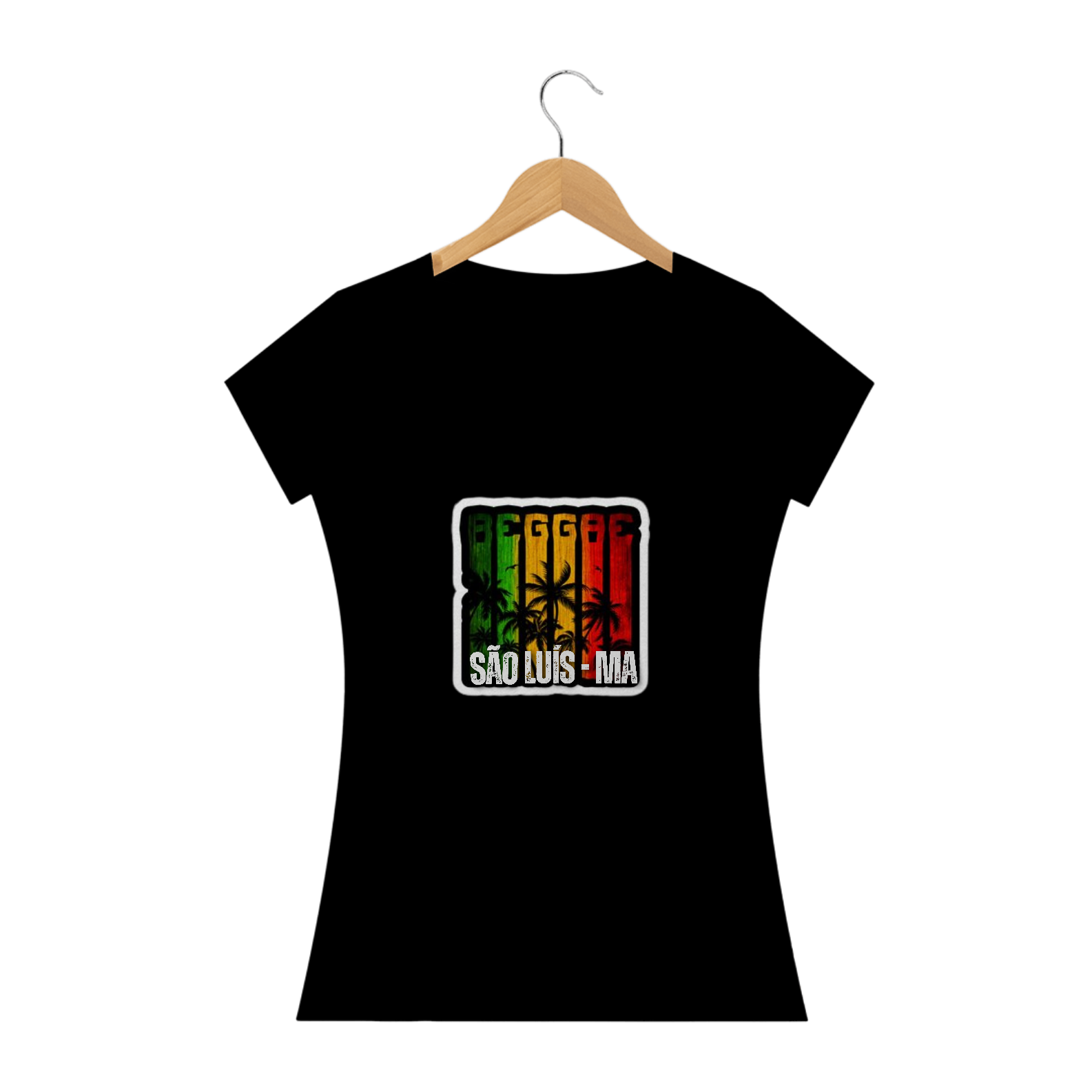 Camisa feminina reggae são luís - ma