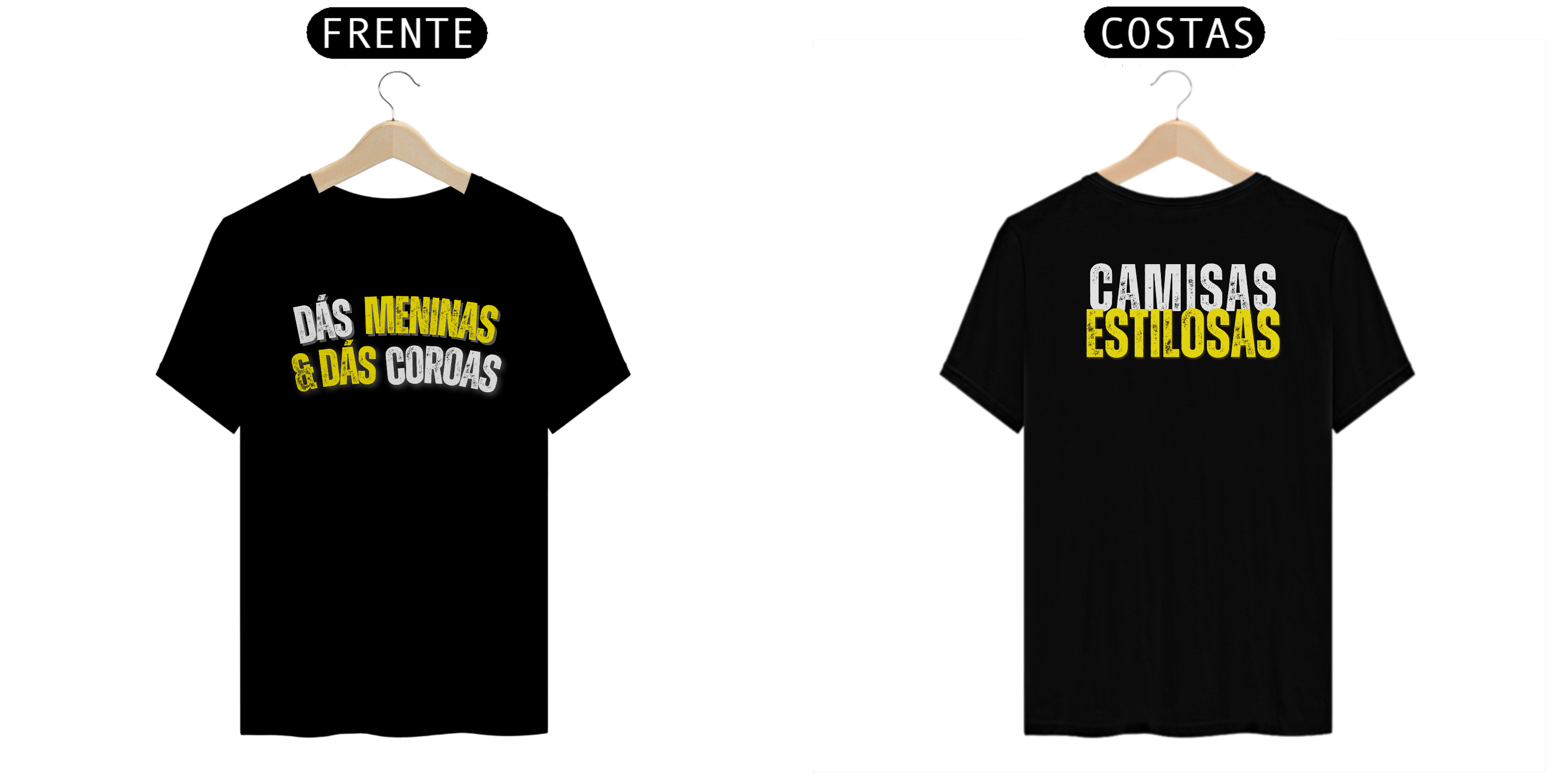 Camisa das meninas e das coroas
