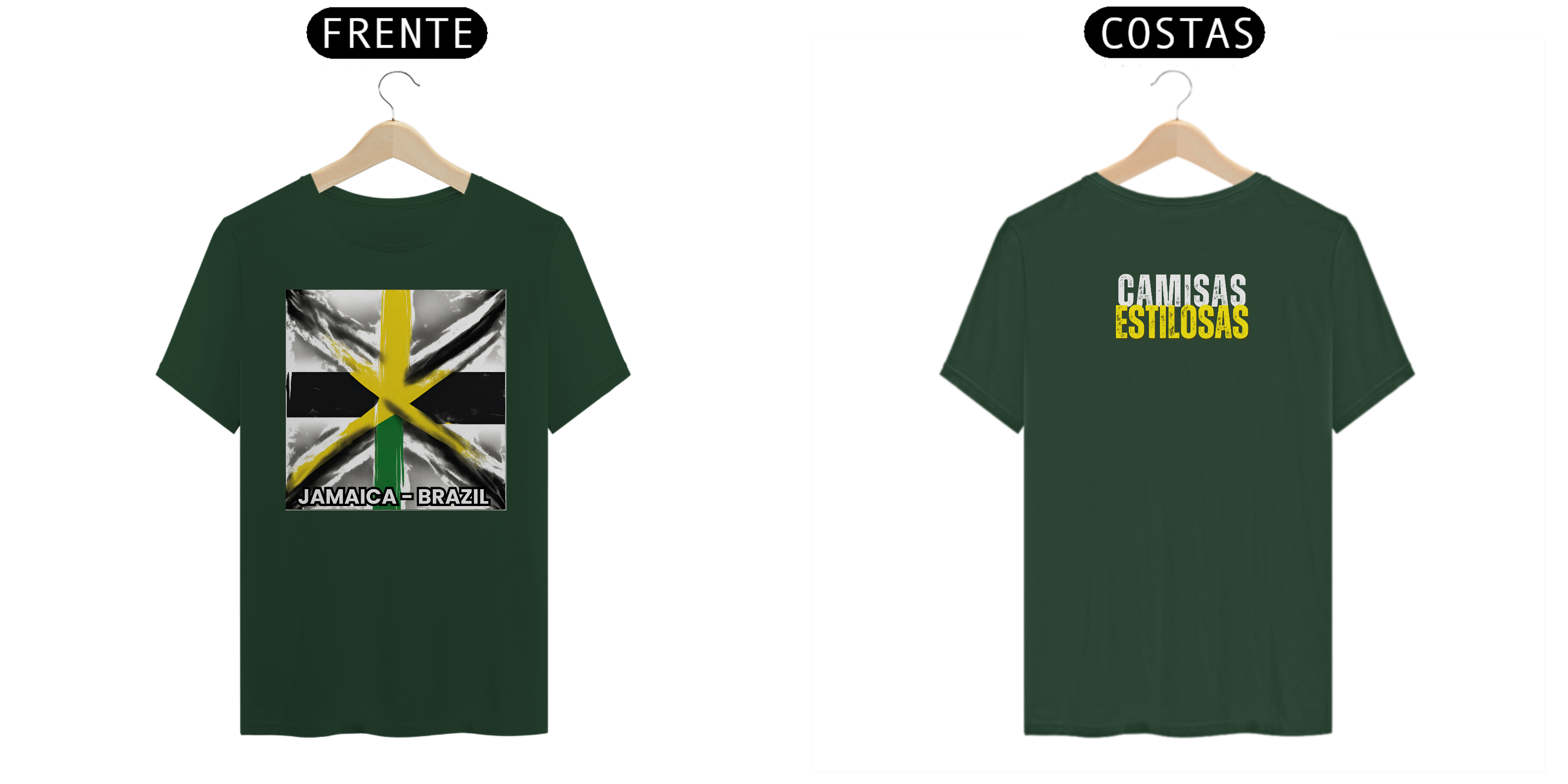 Camisas masculina jamaica brazil