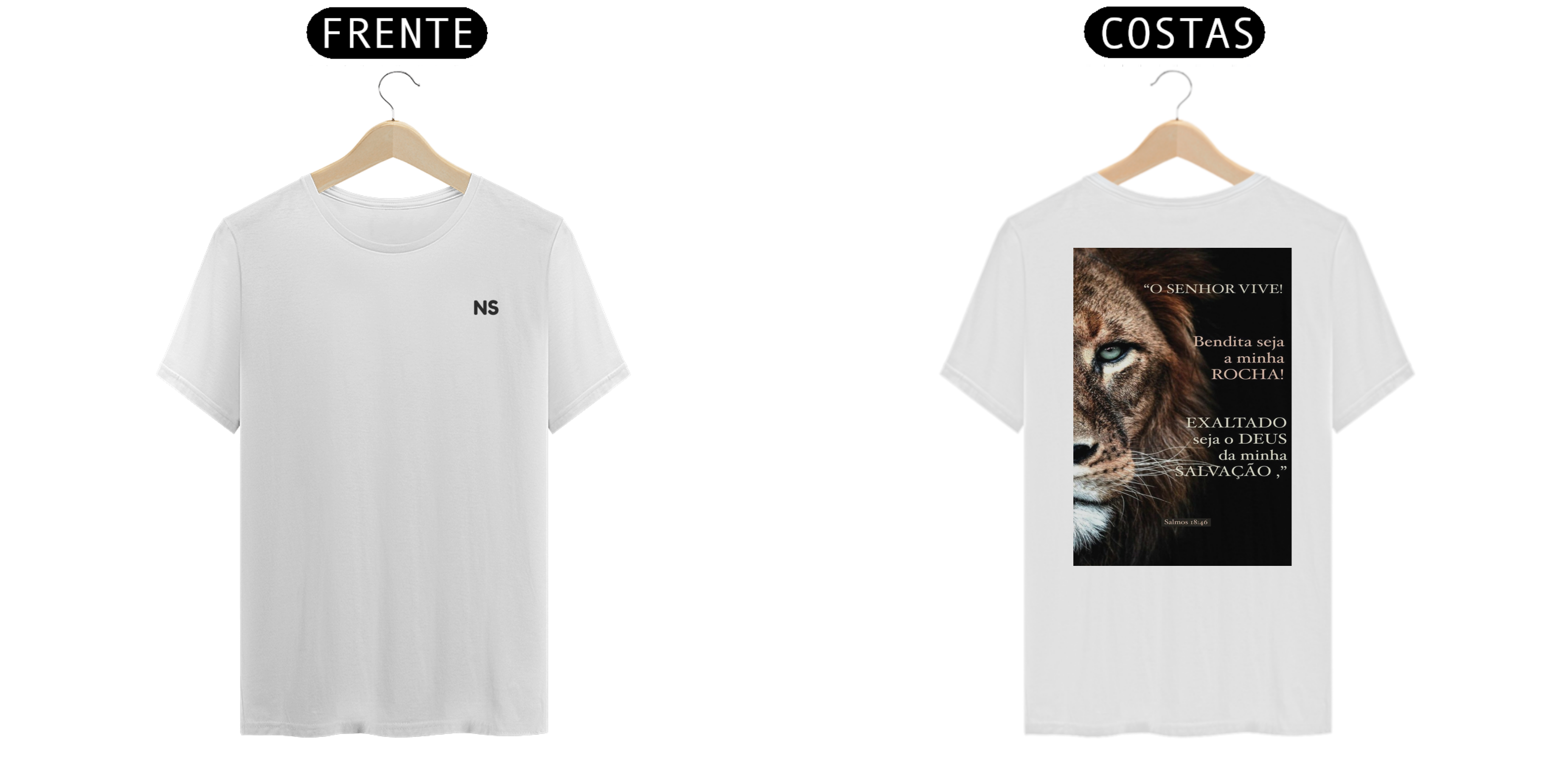 Camiseta Salmos 18:46