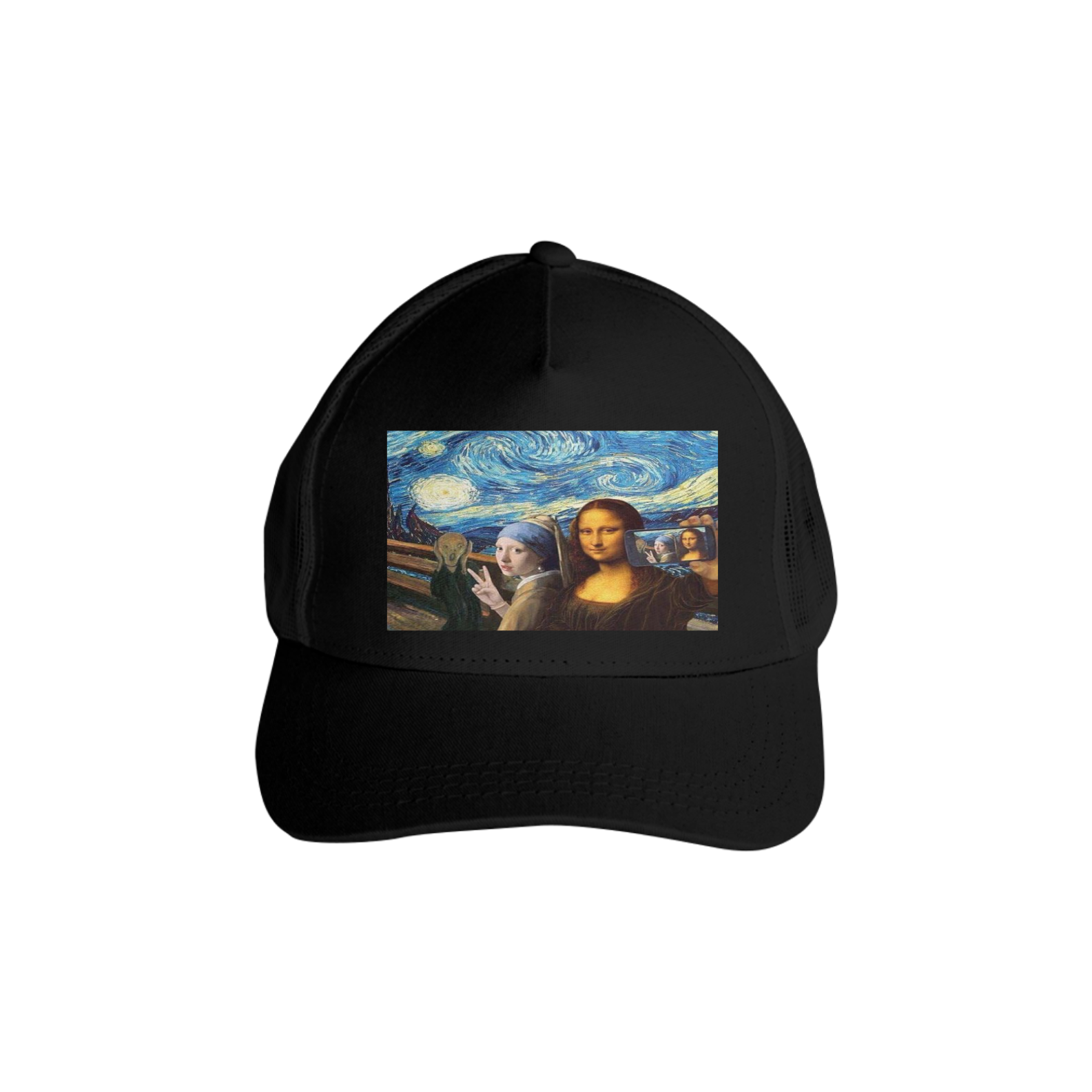 Boné Selfie Monalisa