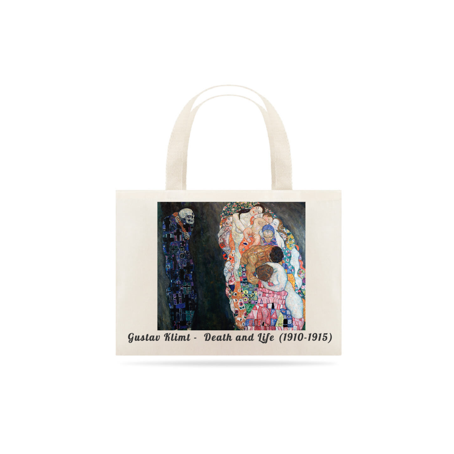 Ecobag Gustav Klimt - Morte e Vida