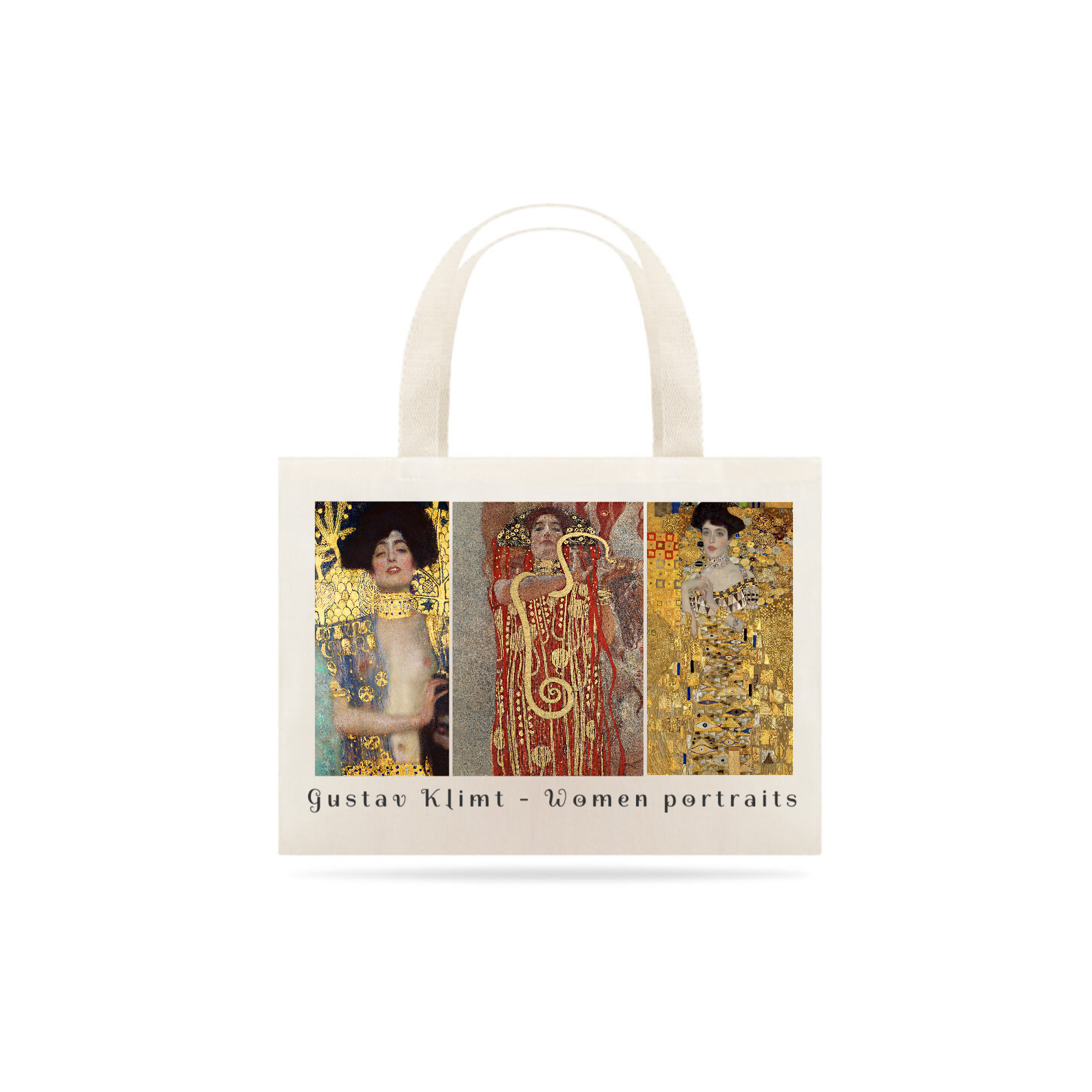 Ecobag Gustav Klimt - Retratos de mulheres