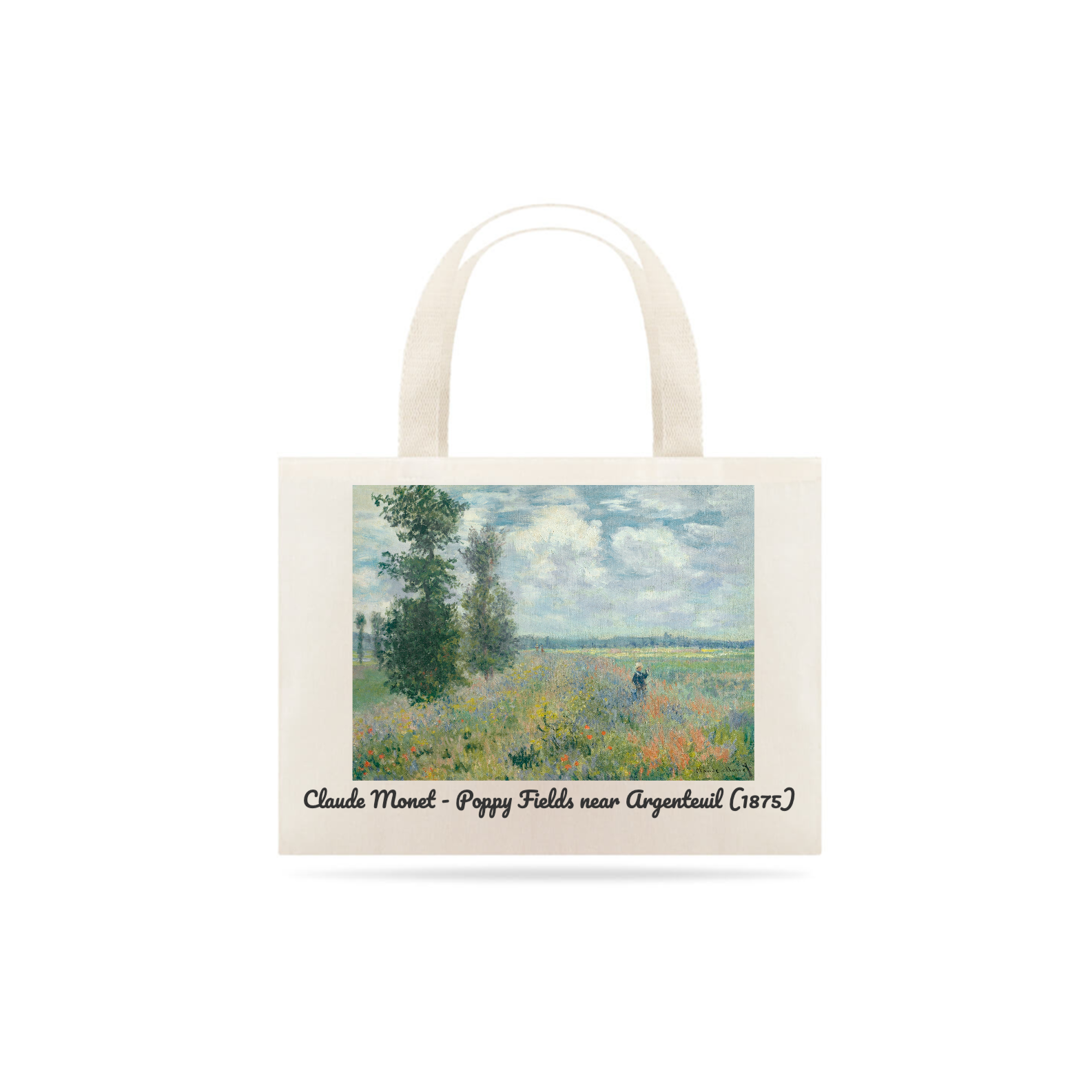 Ecobag Claude Monet -  Campos de papoulas