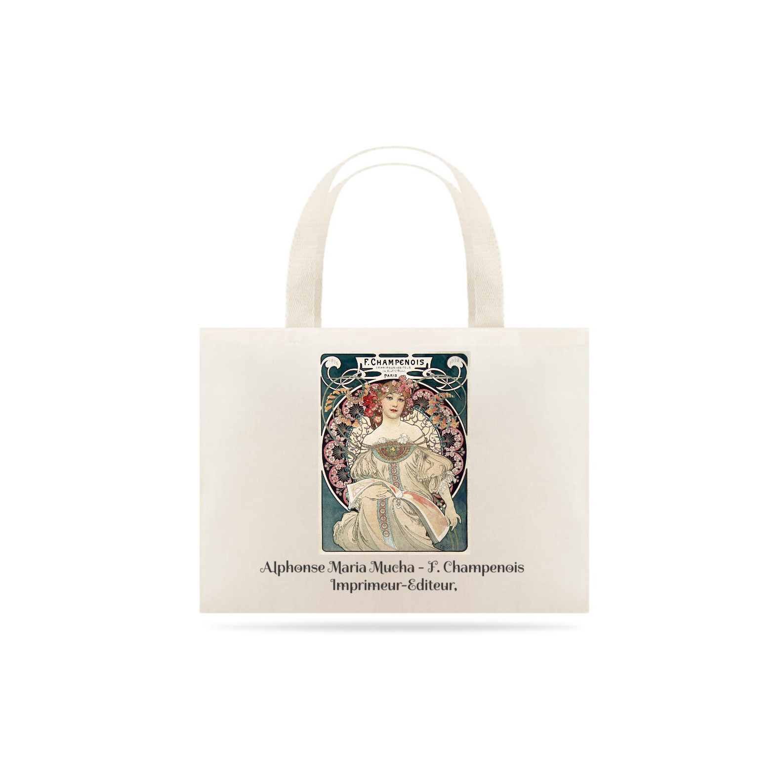 Ecobag Alphonse Maria Mucha - Editora Champenois