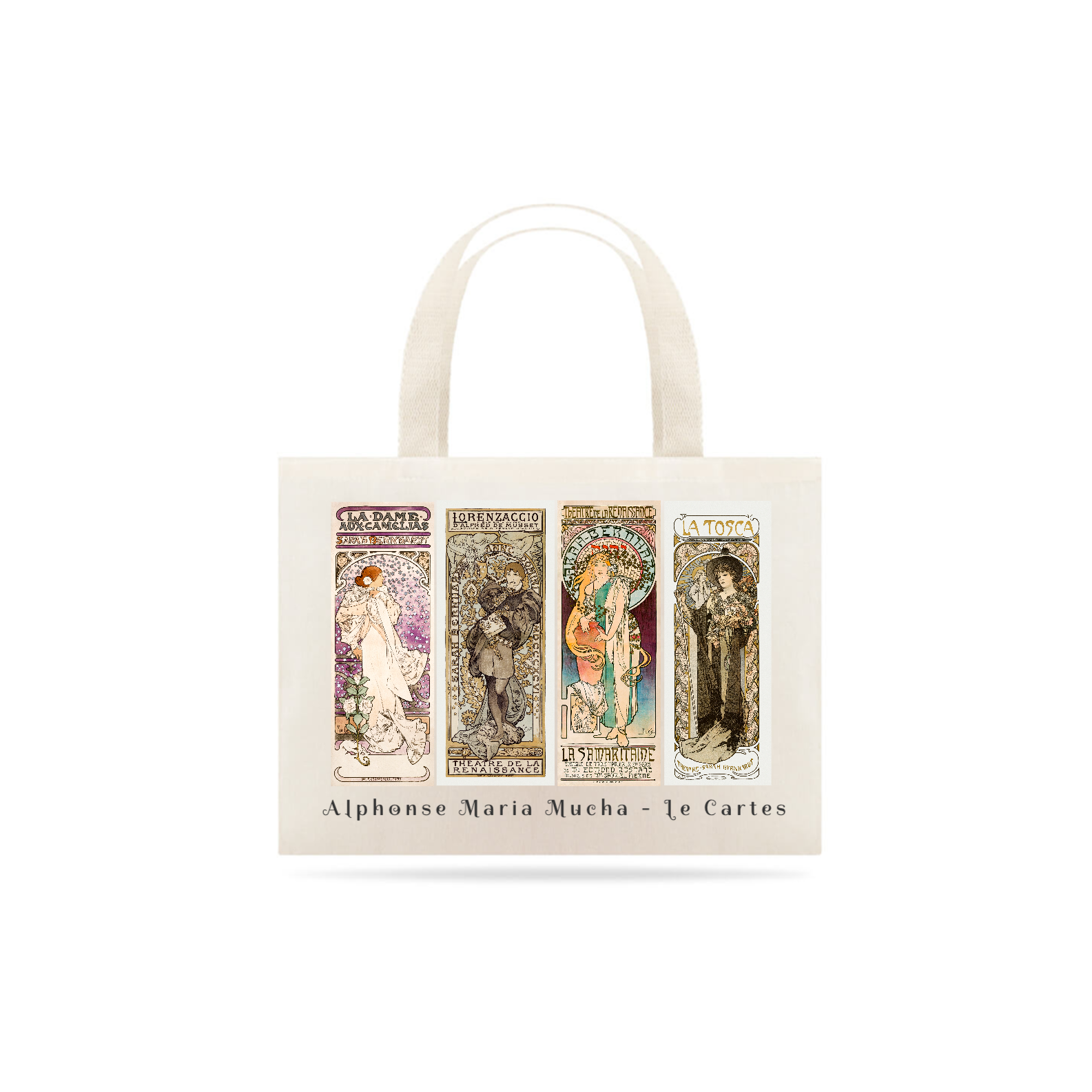Ecobag Alphonse Maria Mucha - Cartões