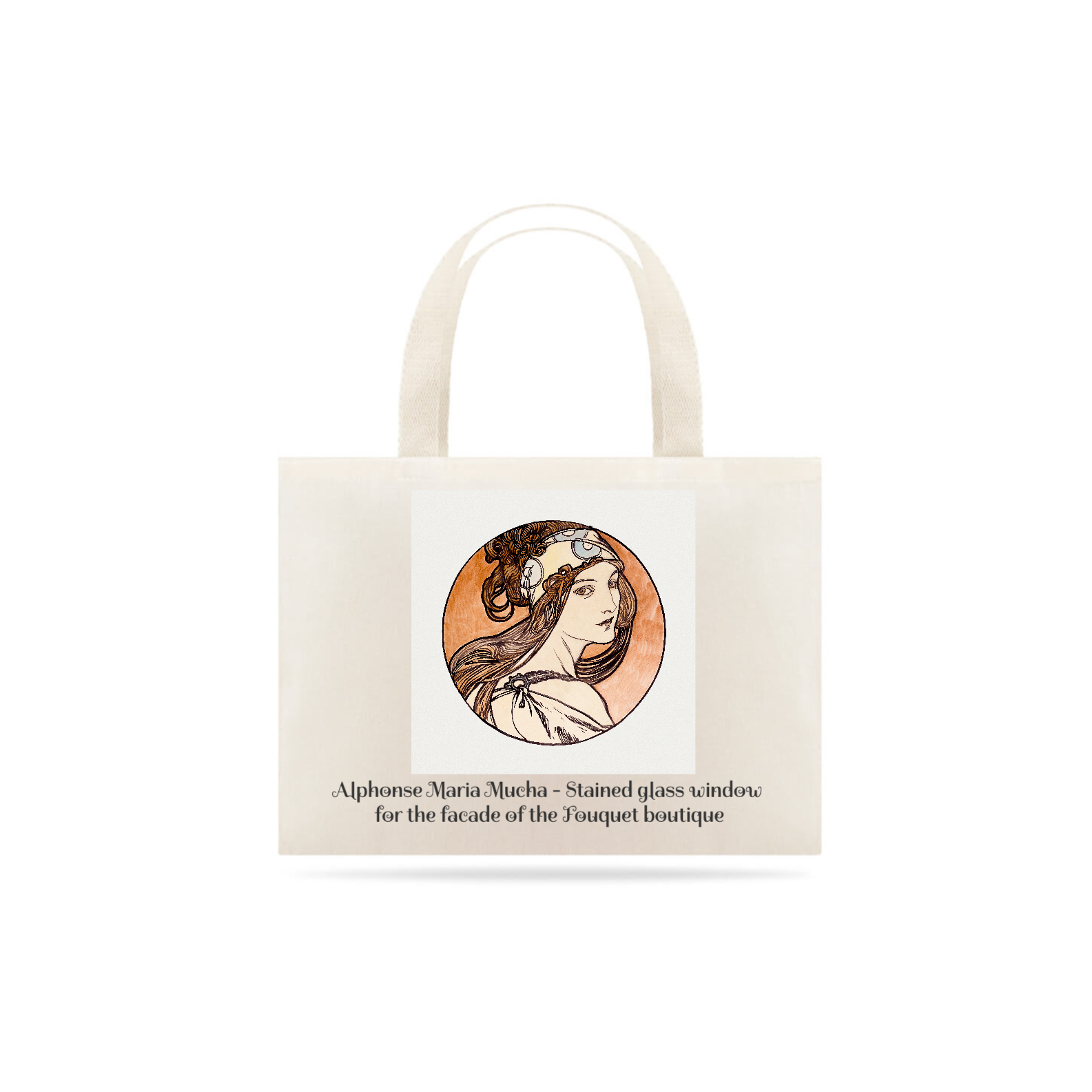 Ecobag Alphonse Maria Mucha - Vitral para fachada da boutique Fouquet 3