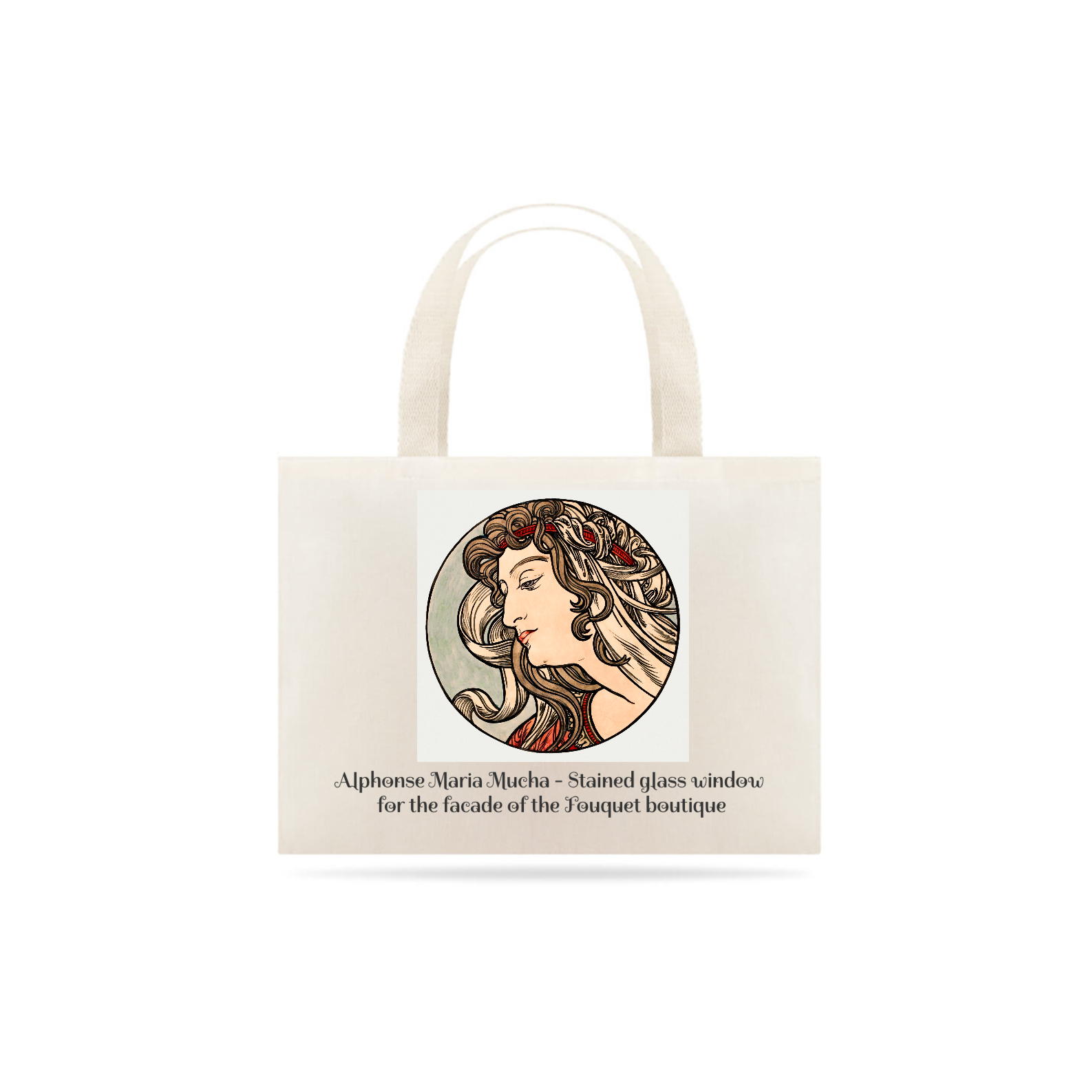 Ecobag Alphonse Maria Mucha - Vitral para fachada da boutique Fouquet 8