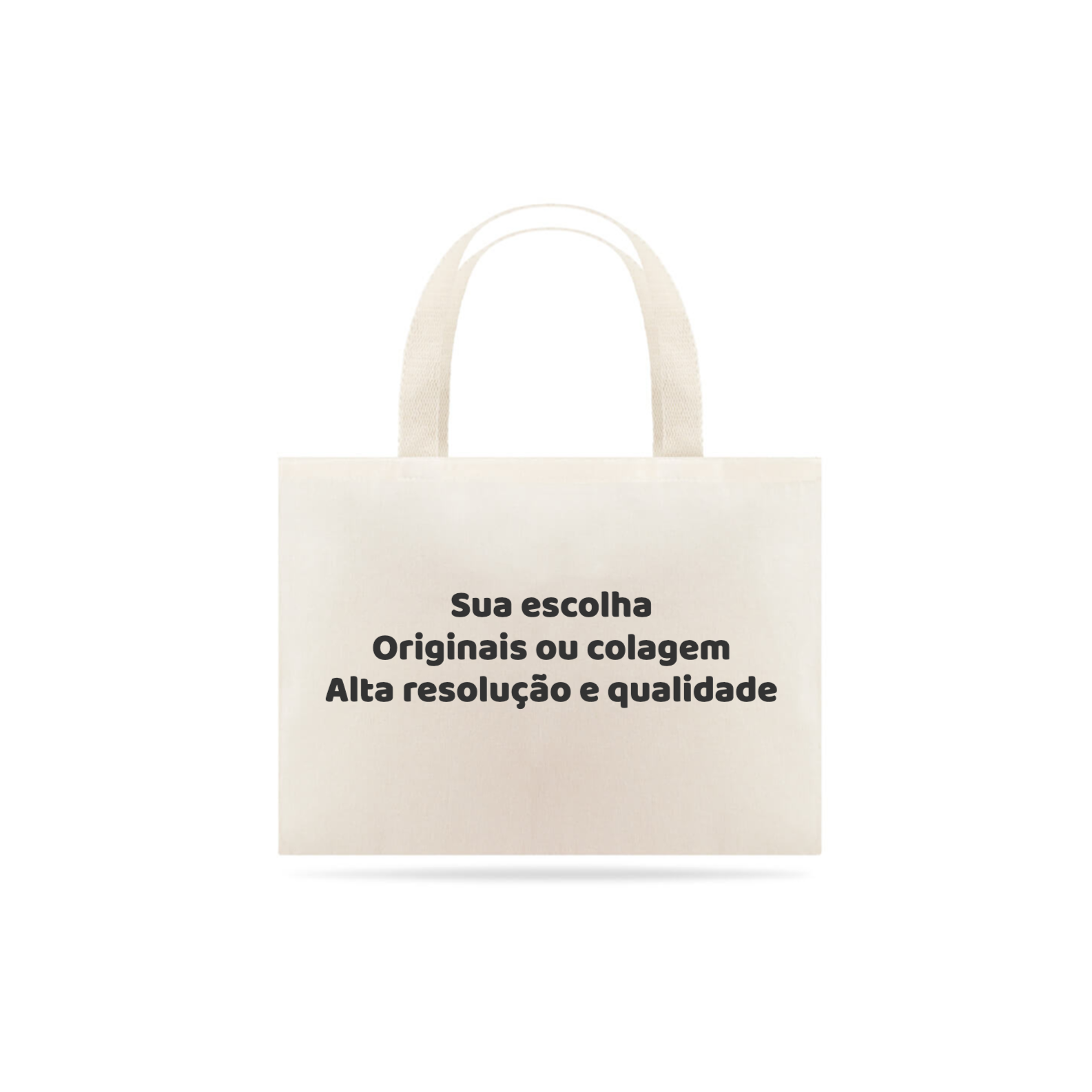 Ecobag personalizada (detalhar por email)