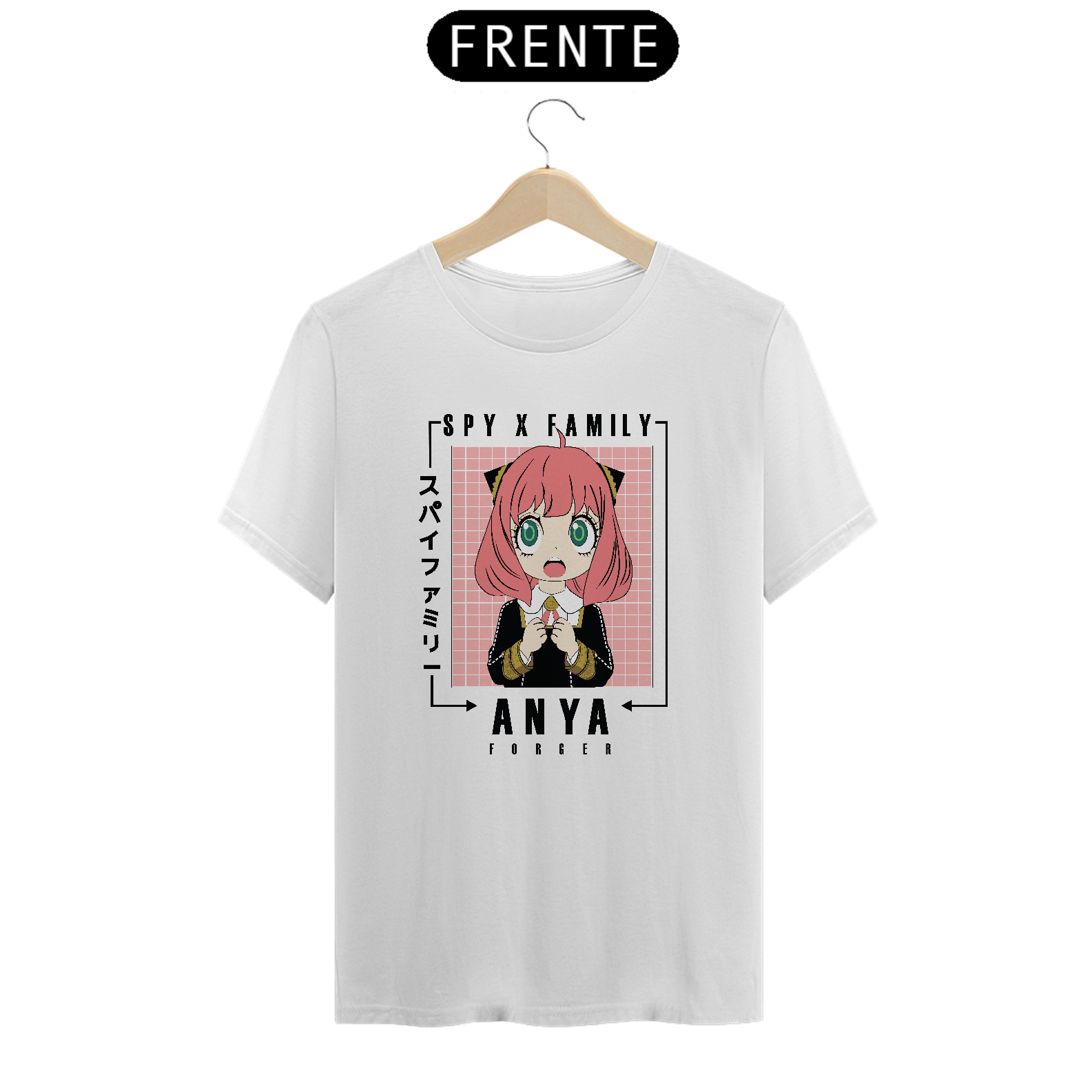 Camiseta Unissex  Anime  SPY X FAMILY  Anya Forger 