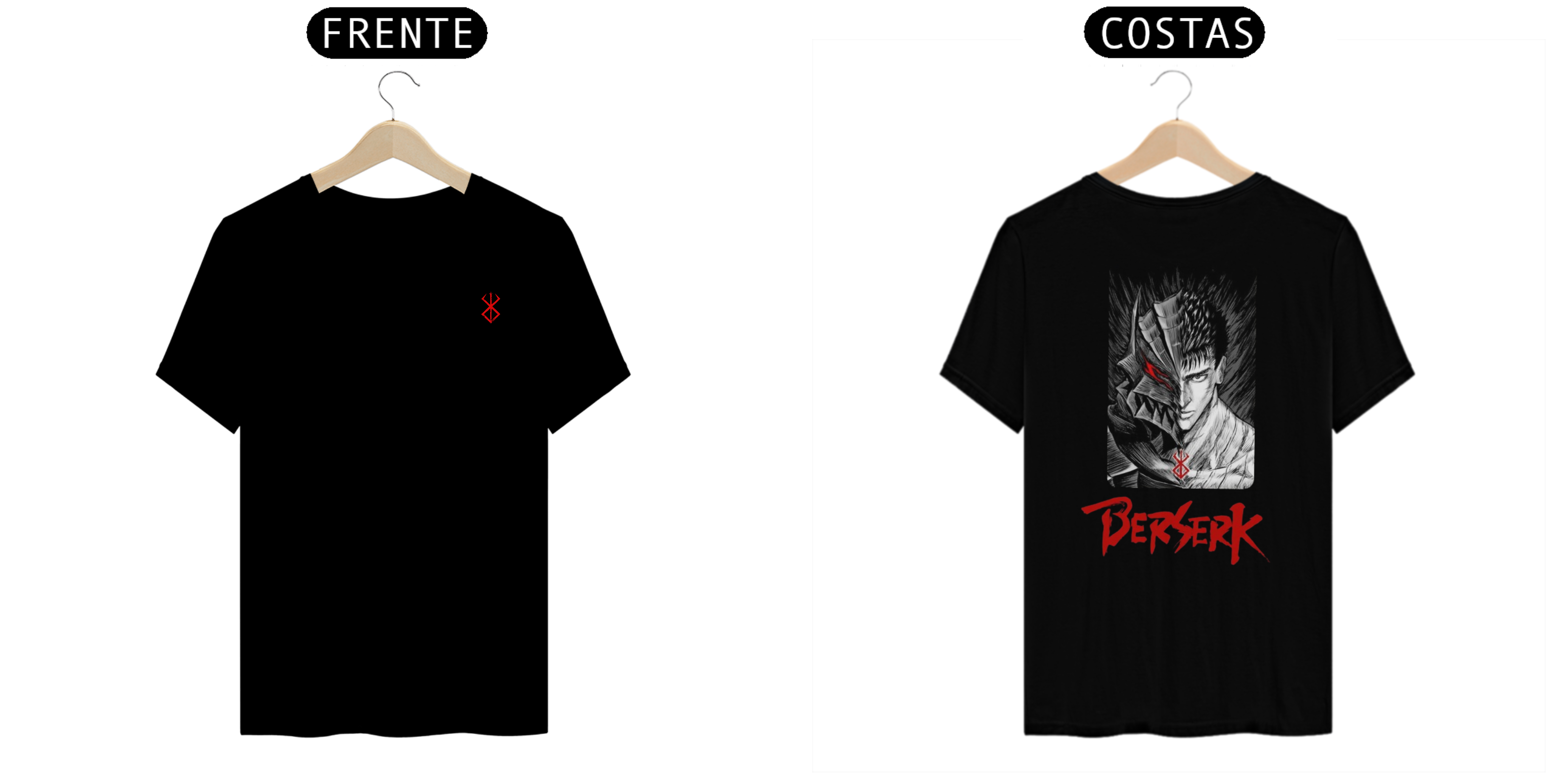 Camiseta Fúria Bersek Modelo T-Shirt Classic