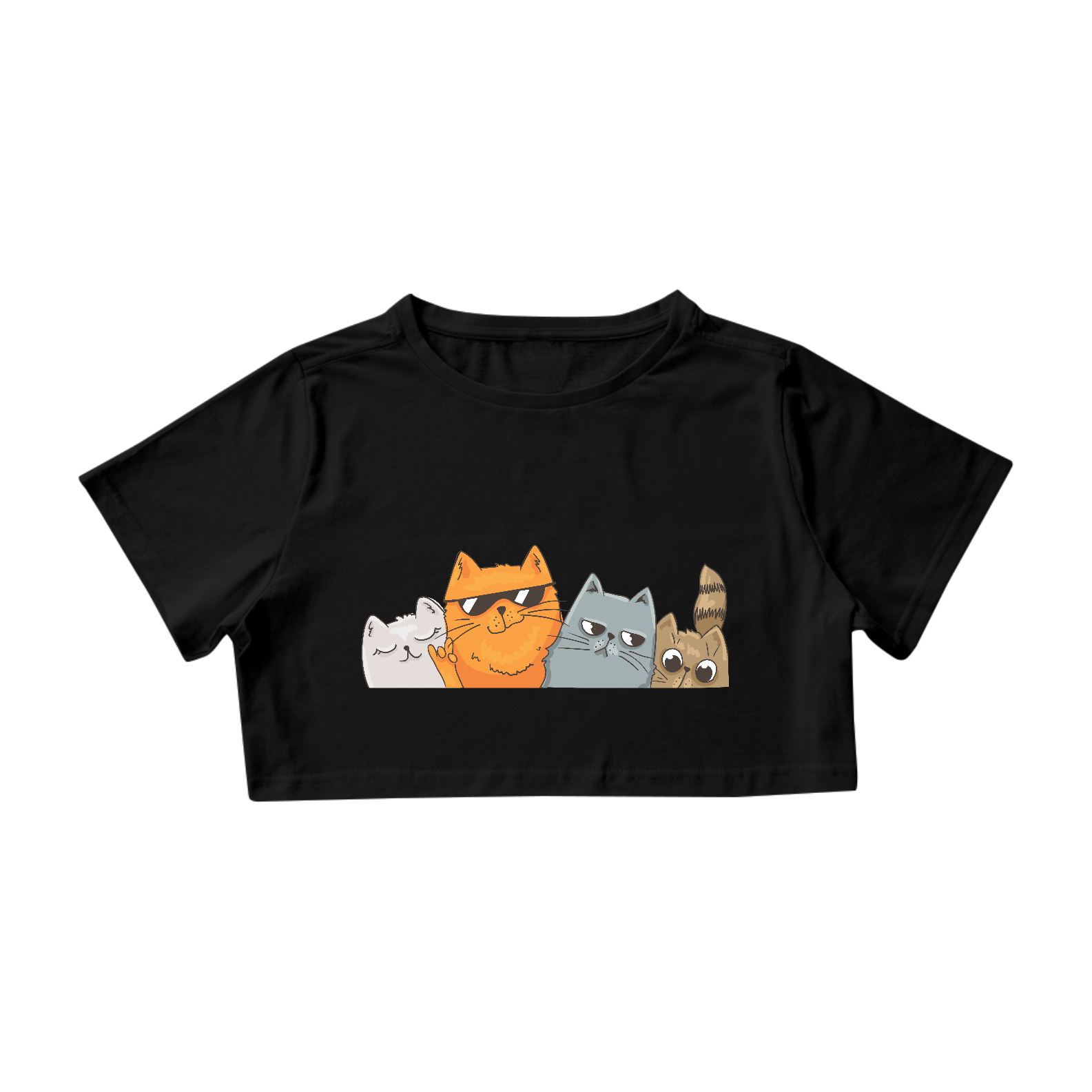 Cropped Tropa do Gato