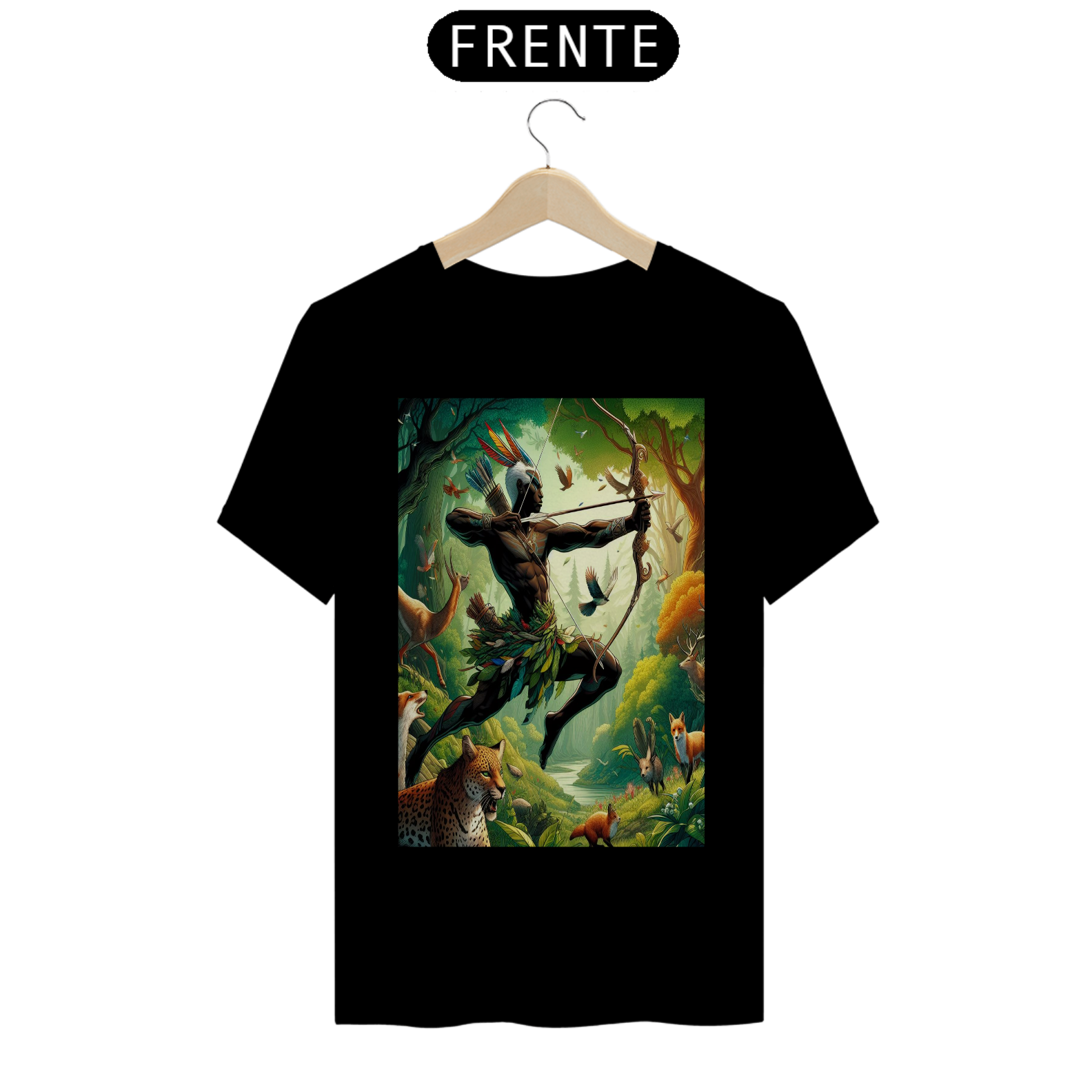 Camiseta Quality | Orixás - Oxóssi