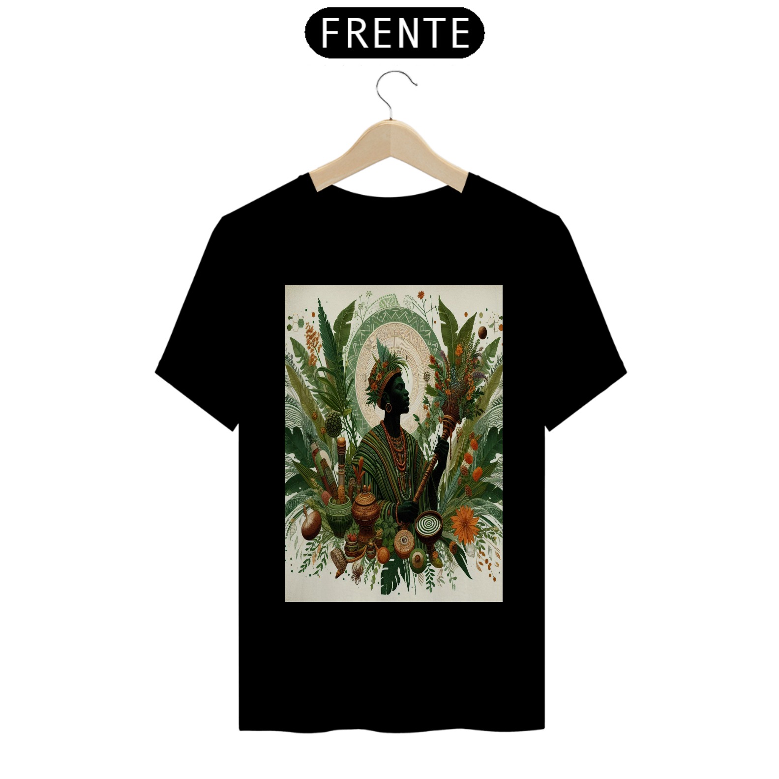 Camiseta Quality | Orixás - Ossain