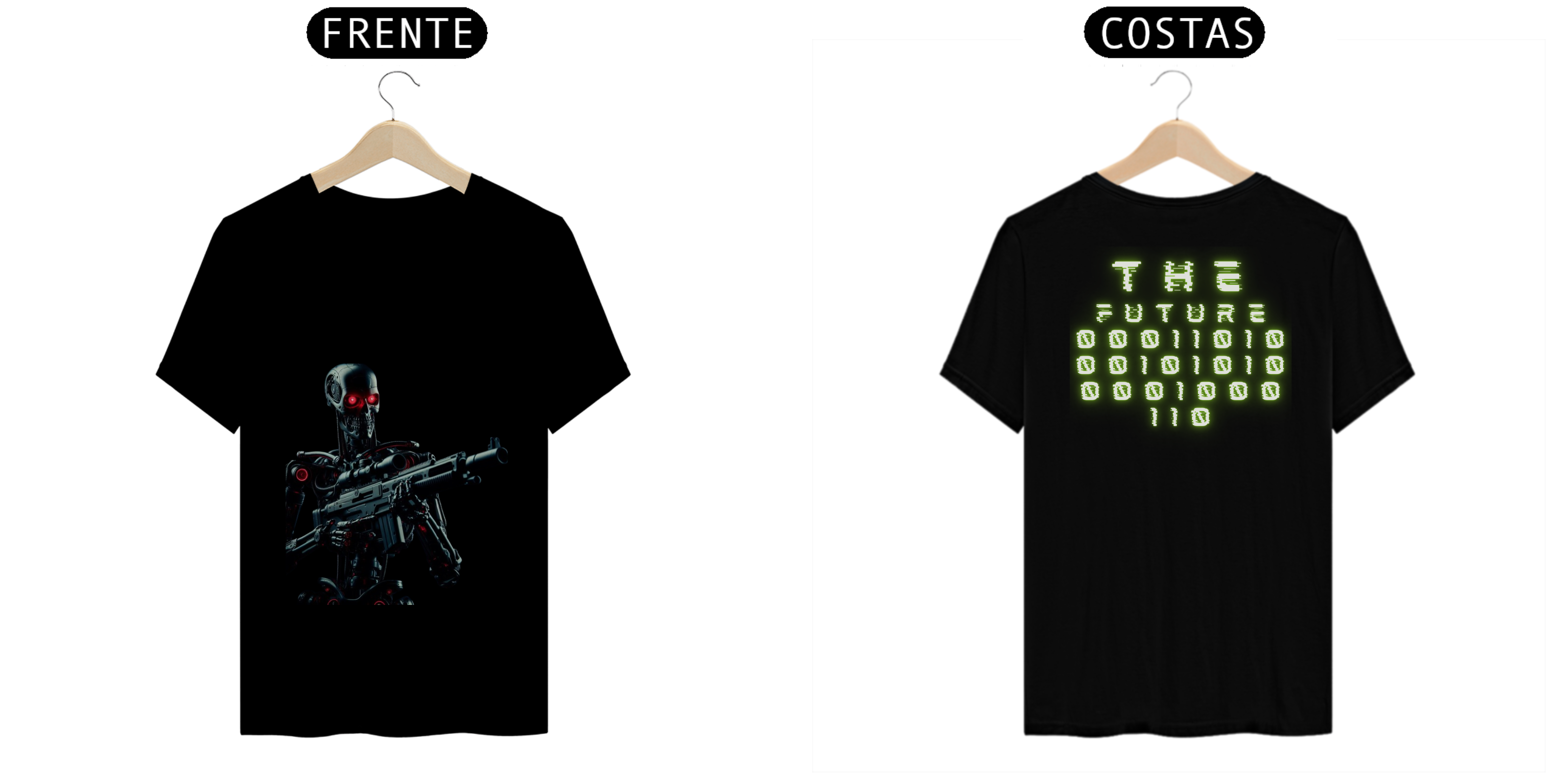 Camiseta futurista (T-Shirt Classic)