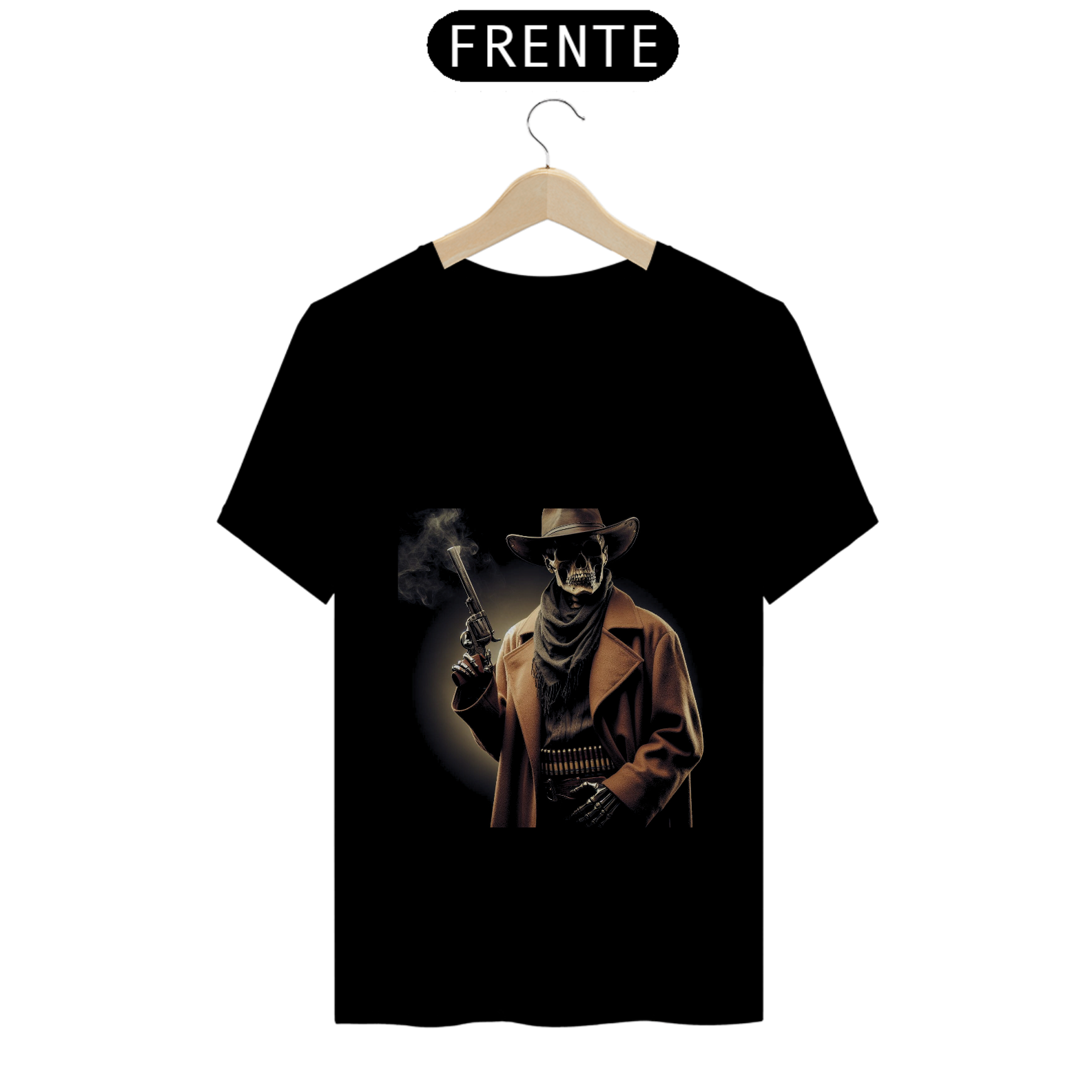 Camiseta Cowboy colorida (T-Shirt Quality)