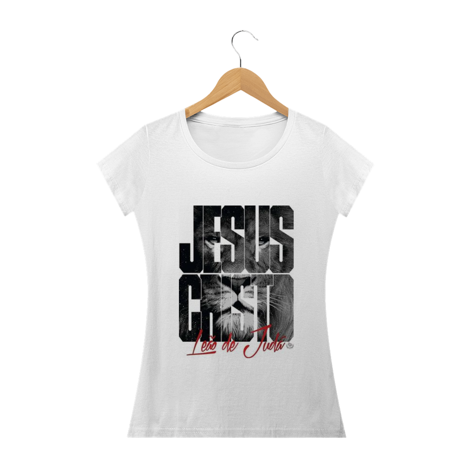 Jesus Cristo Leão de Judá - Baby Look