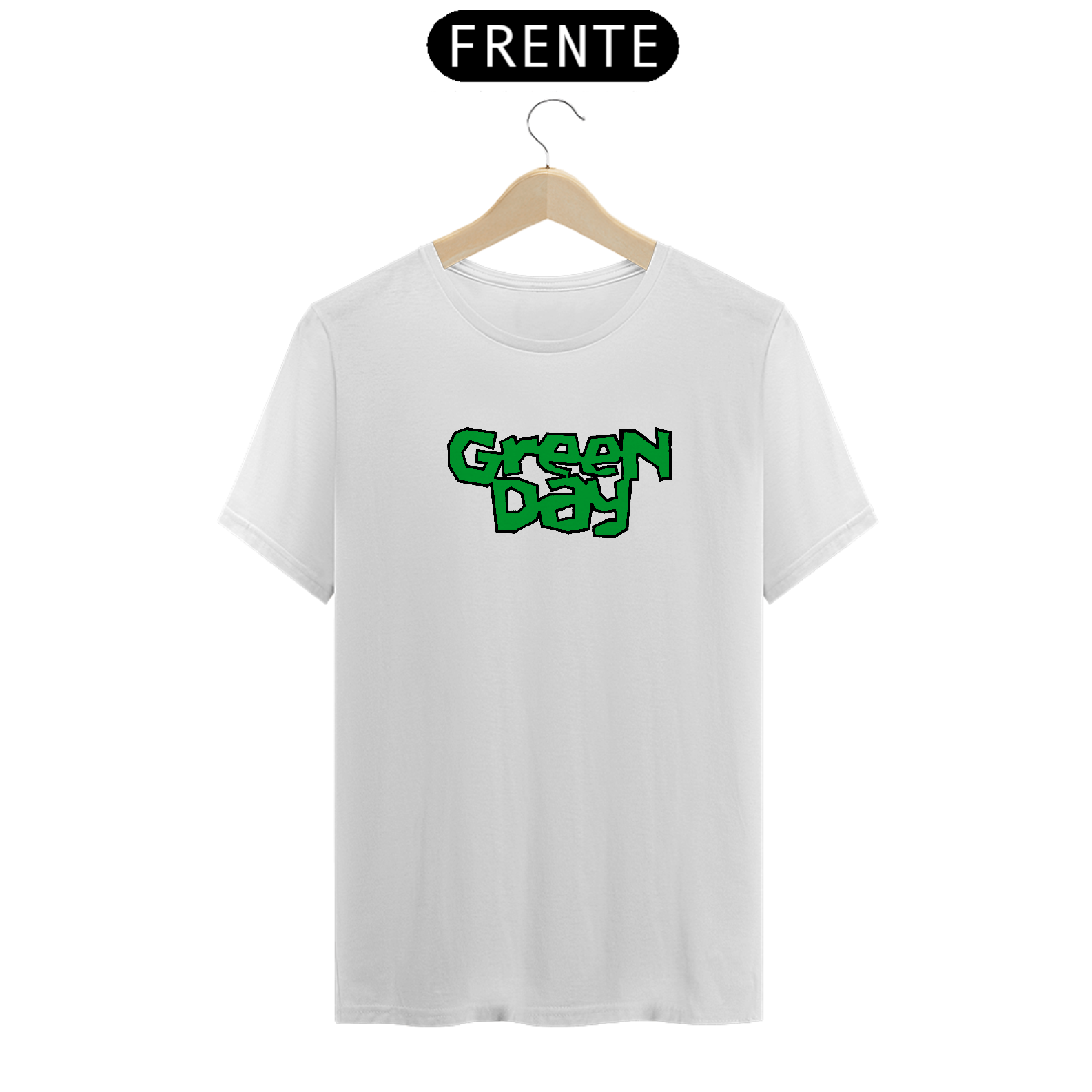T-Shirt Quality Camiseta Green Day - Logo em It's Not A Phase