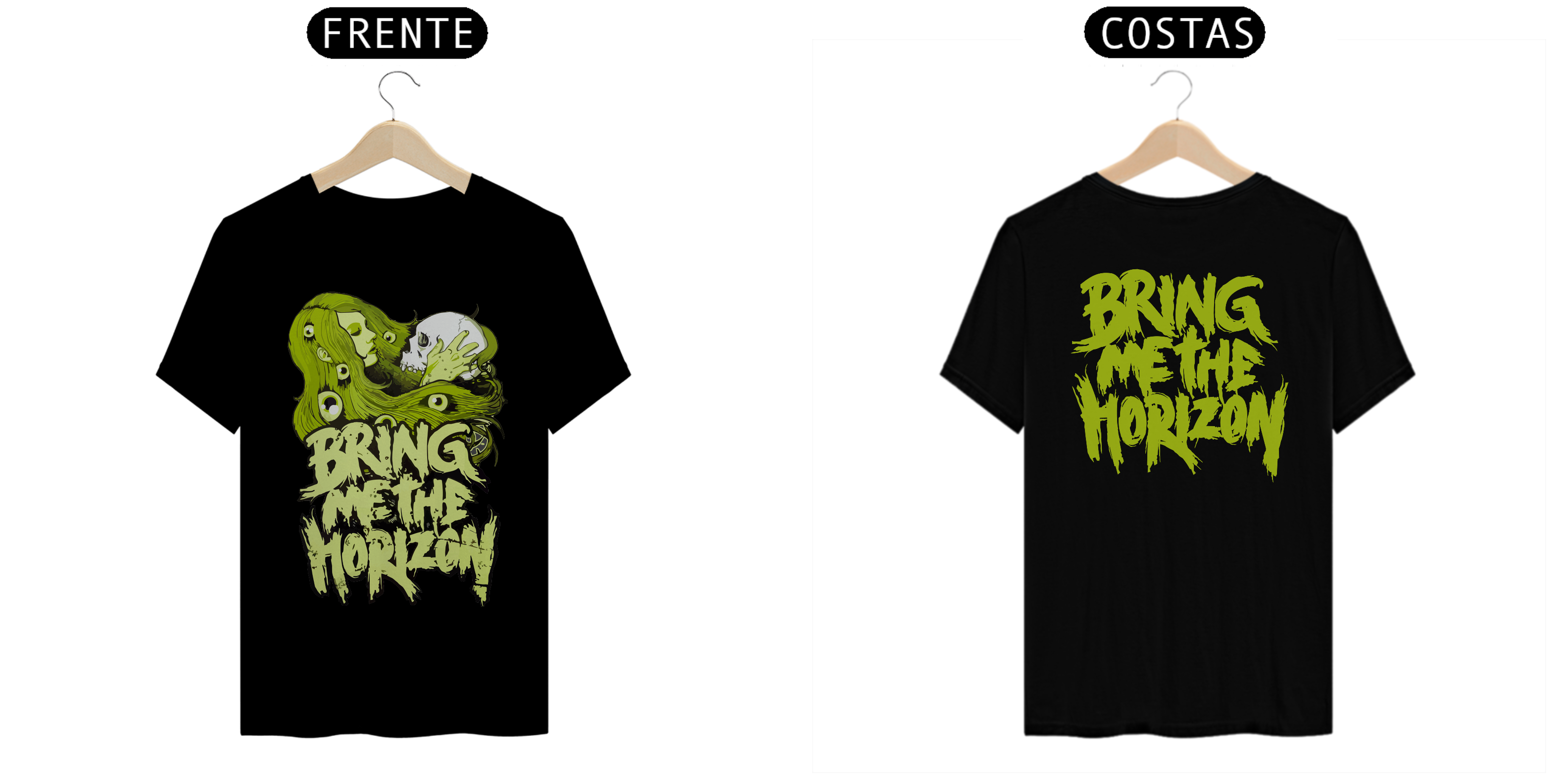 T-Shirt Quality Camiseta Bring Me The Horizon - Lady&Olavo de
