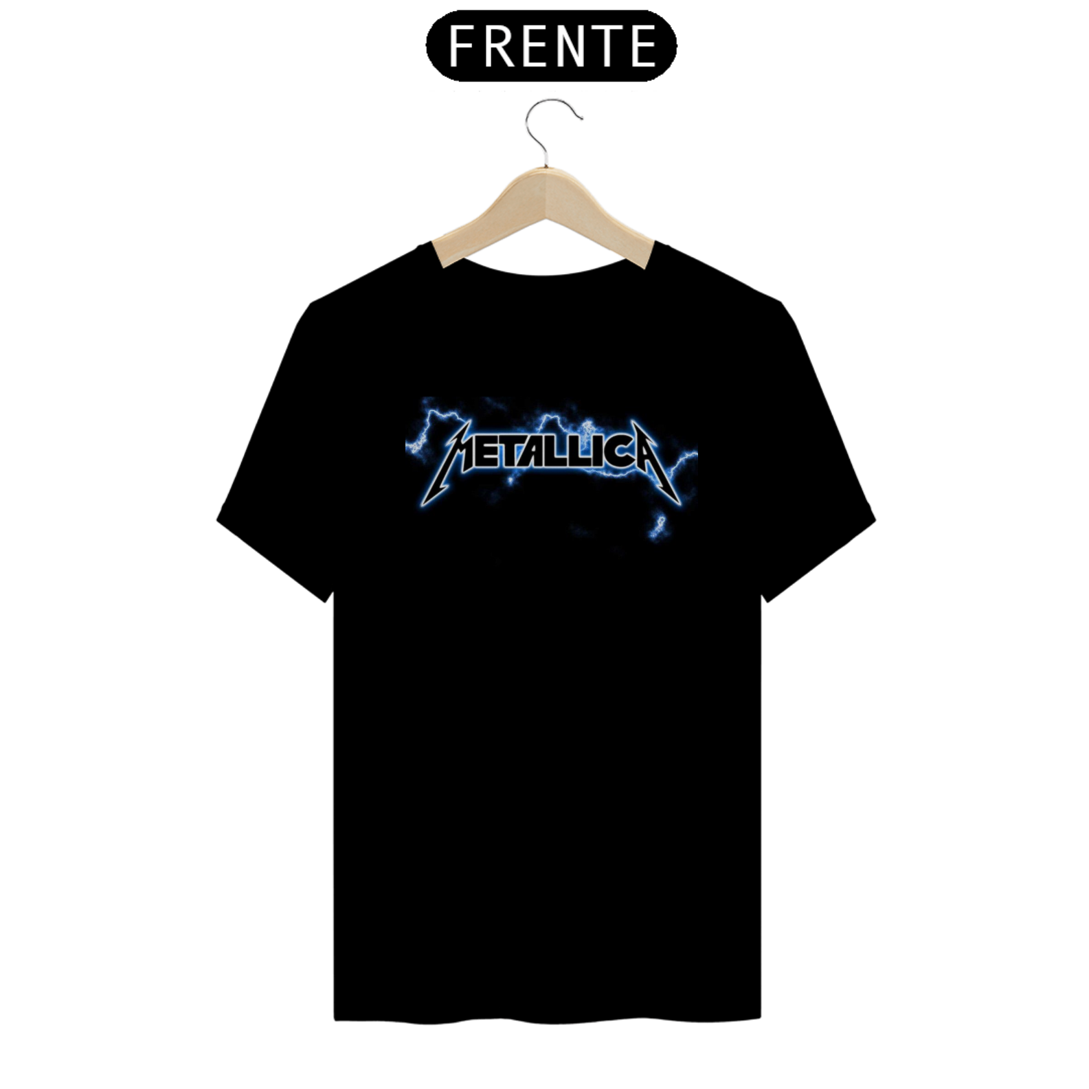 Camiseta Metalica edição rock