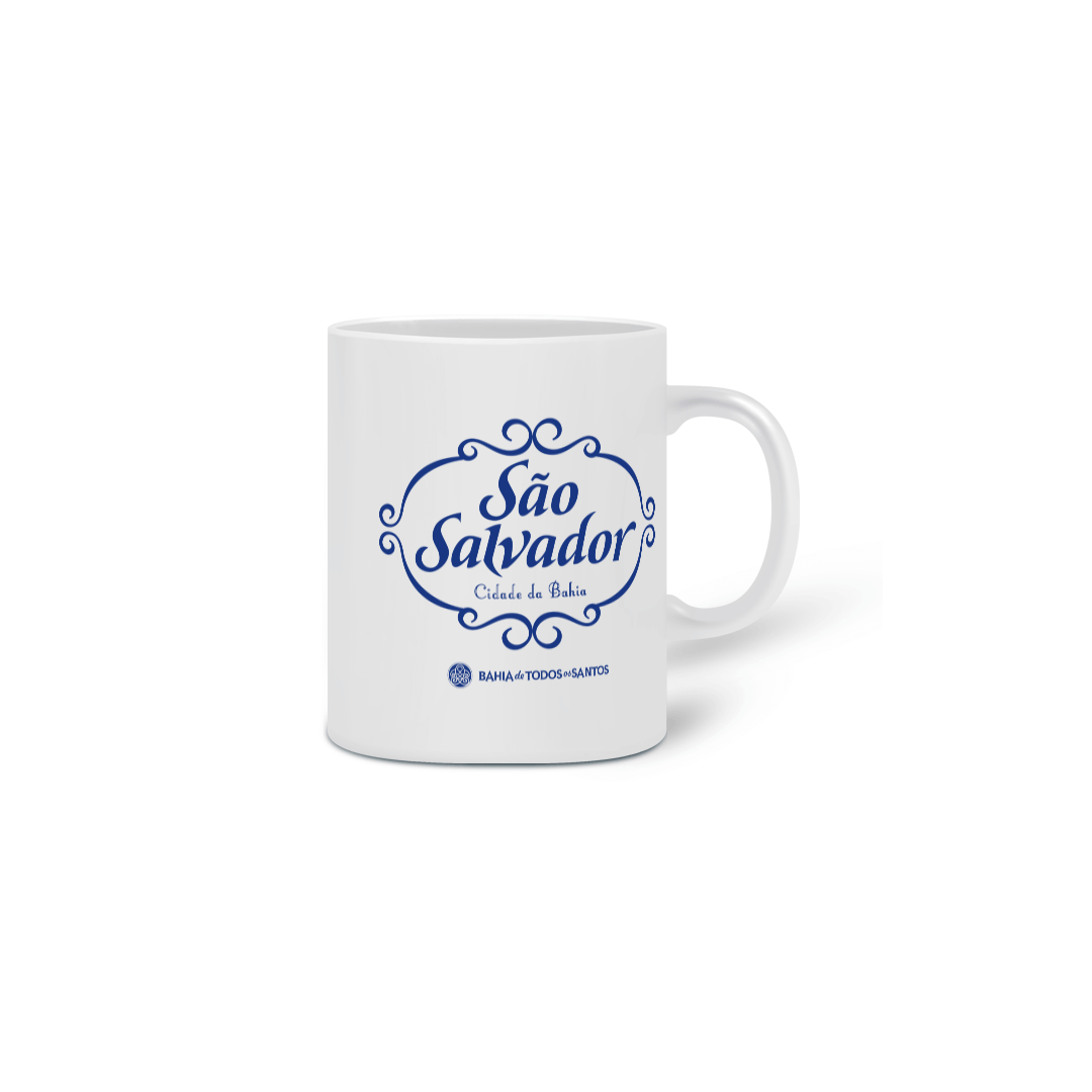 Caneca de Cerâmica São Salvador