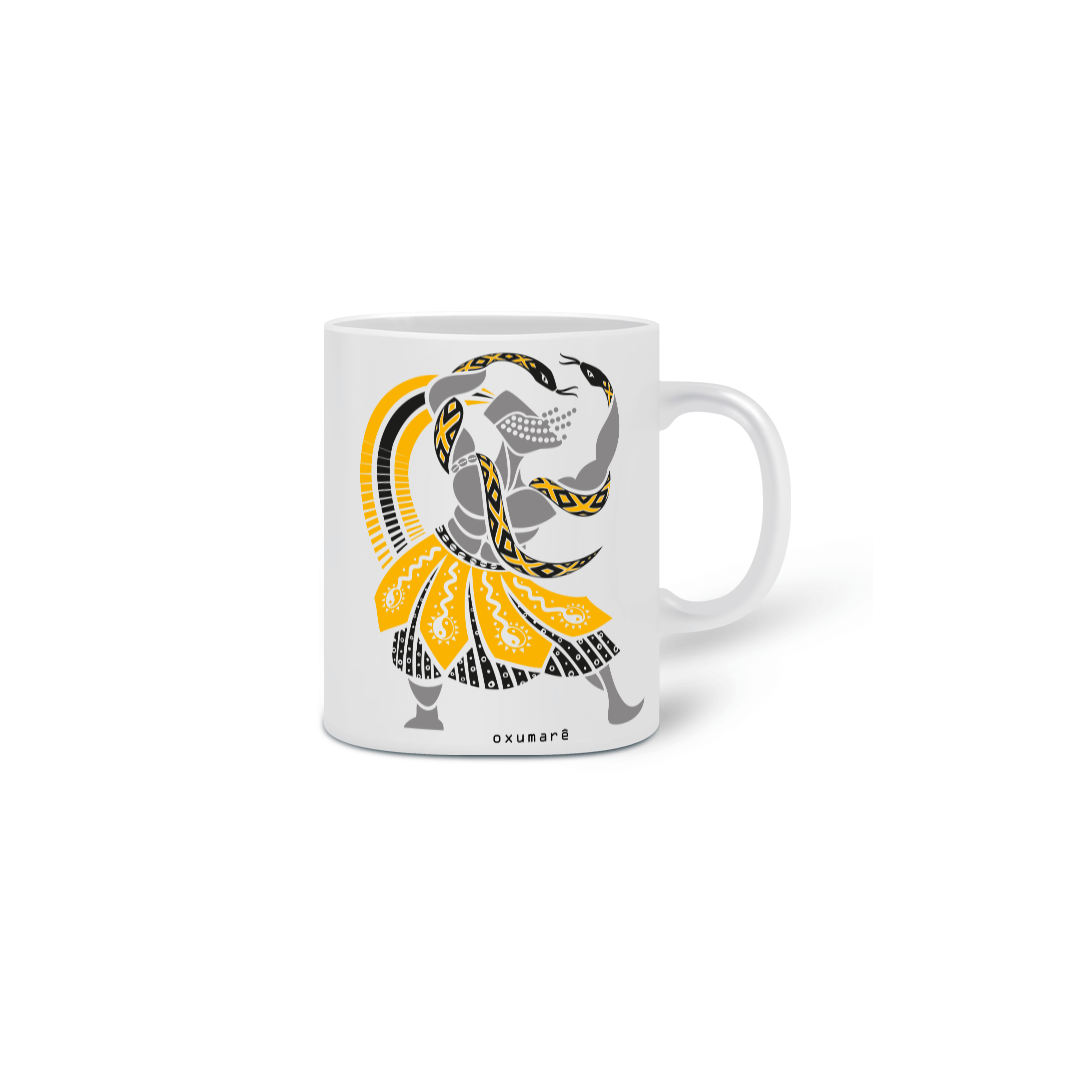 Caneca de Cerâmica Orixás - Oxumaré