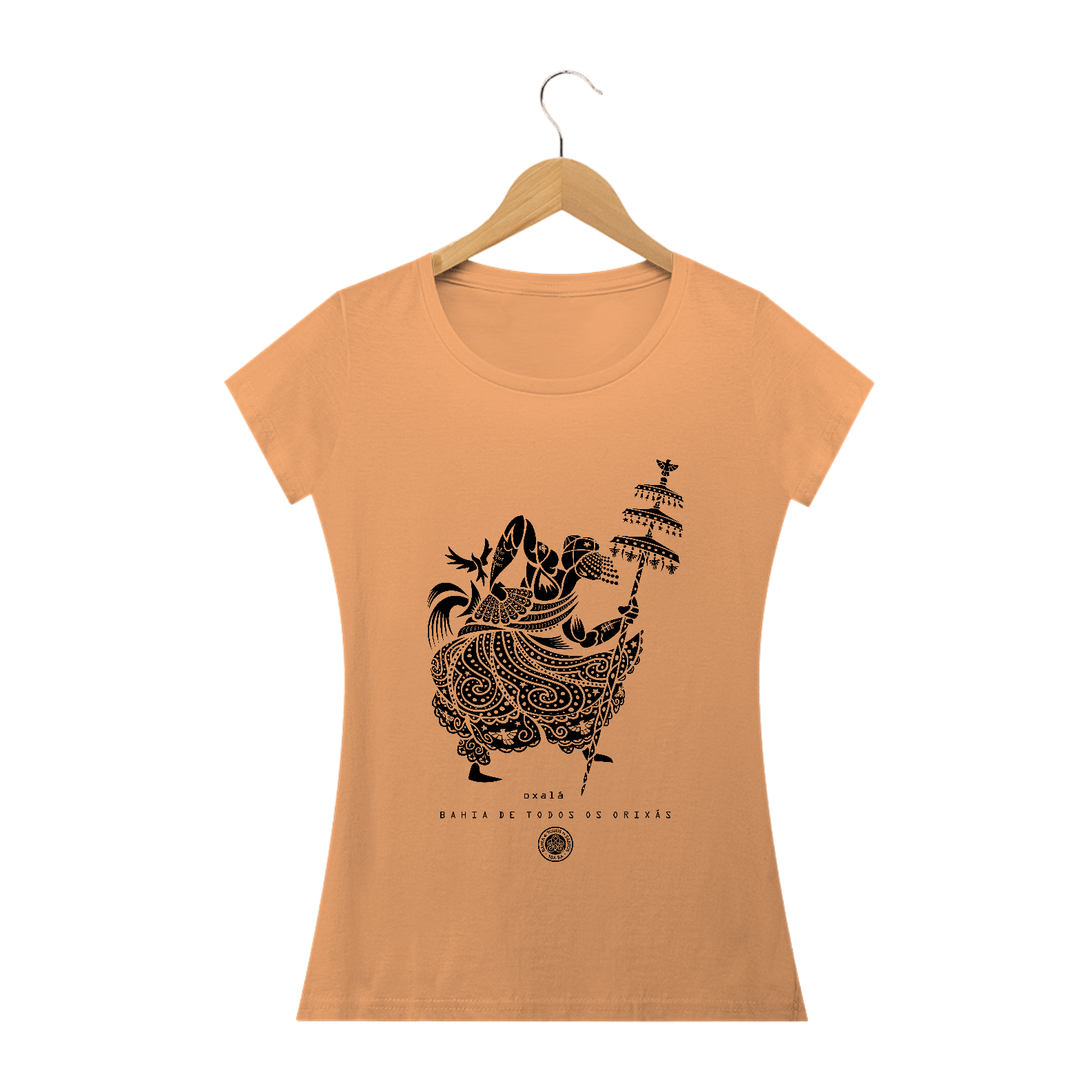 Camiseta Oxalá Estonada Feminina