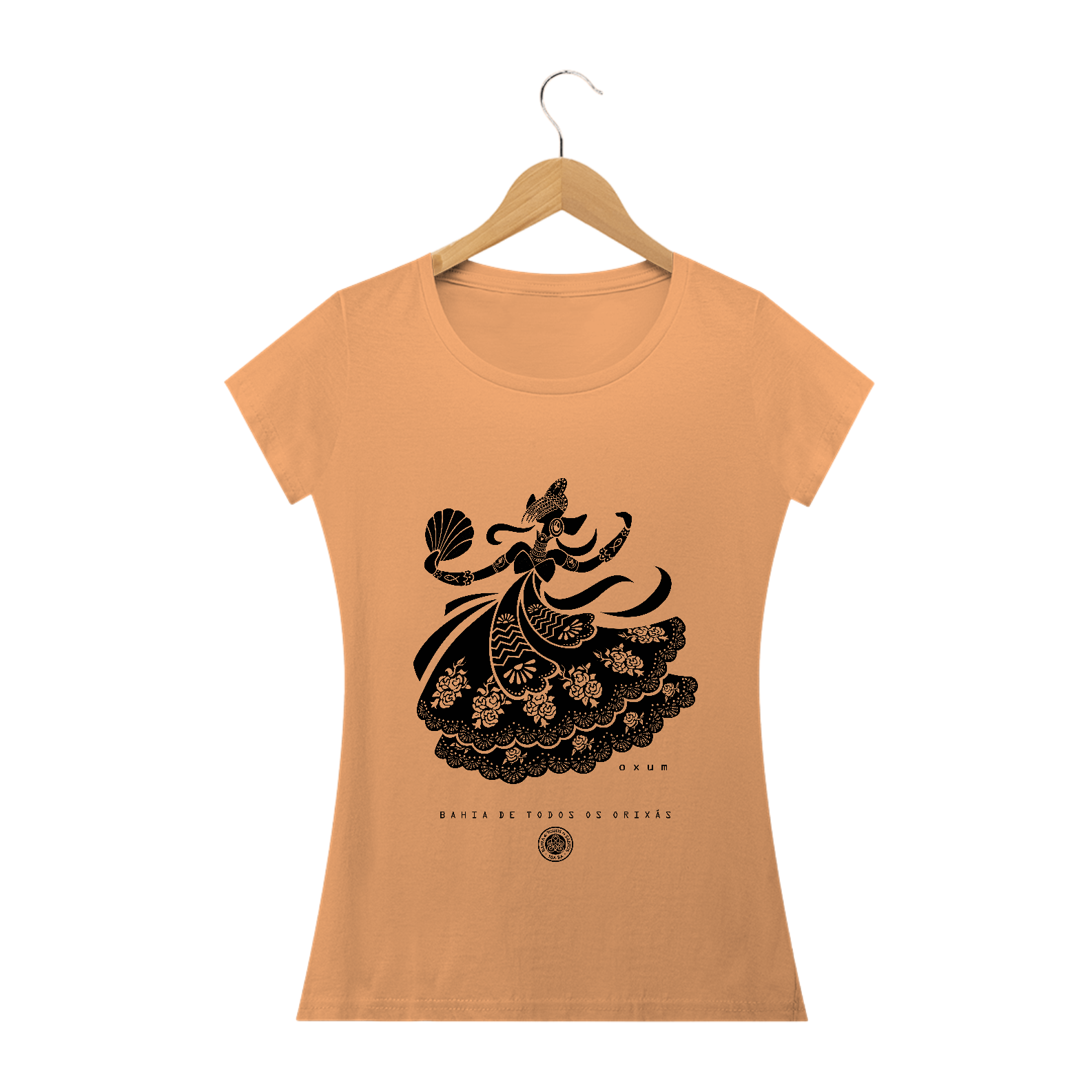 Camiseta Oxum Estonada Feminina