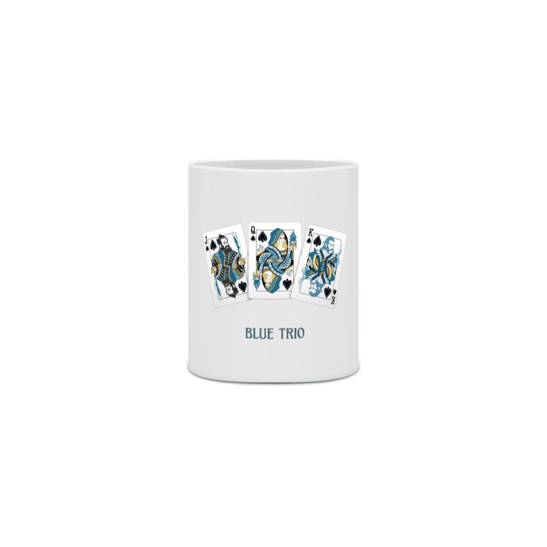 Caneca Blue Trio