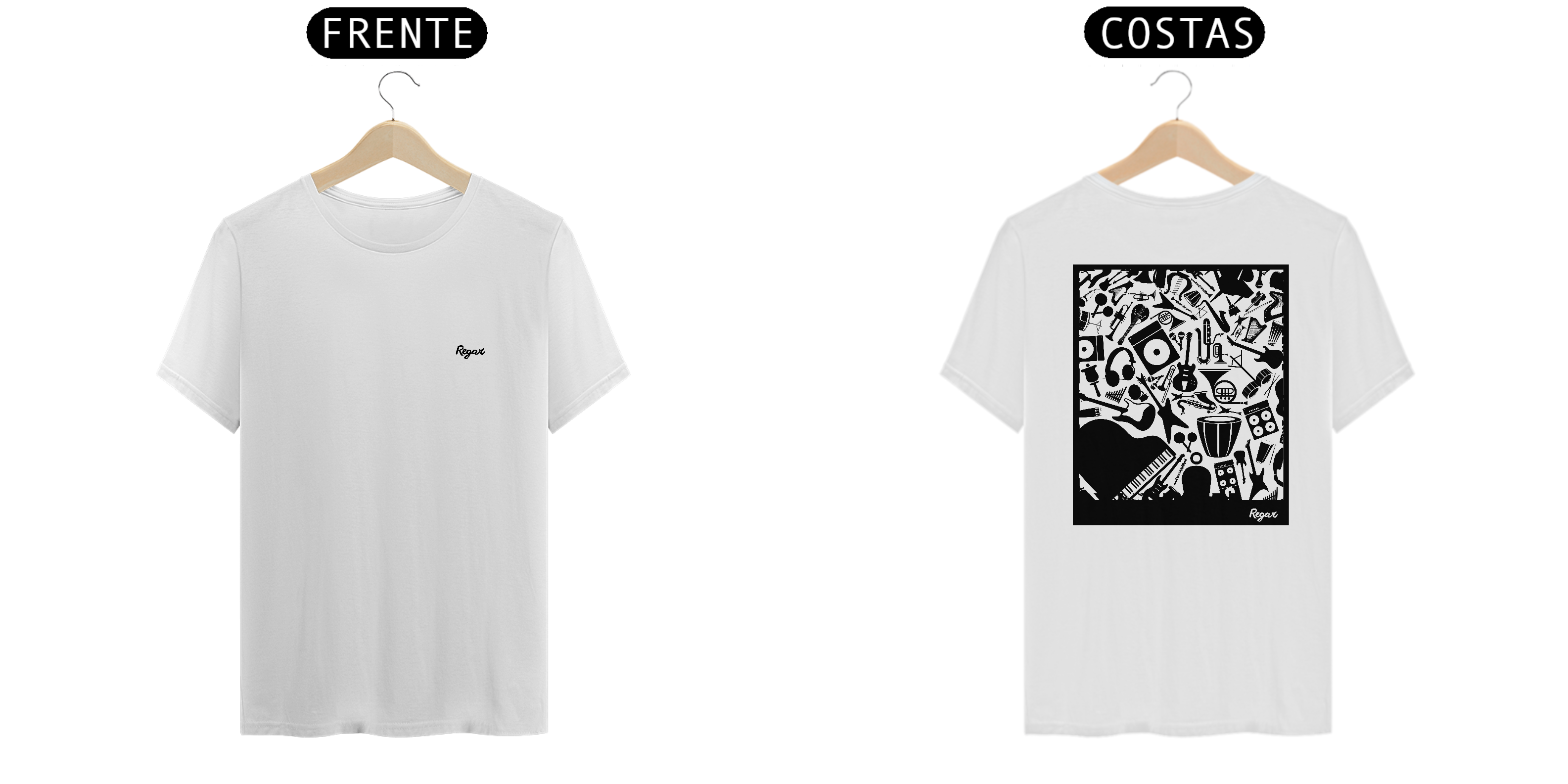 Camisa Regar Branca