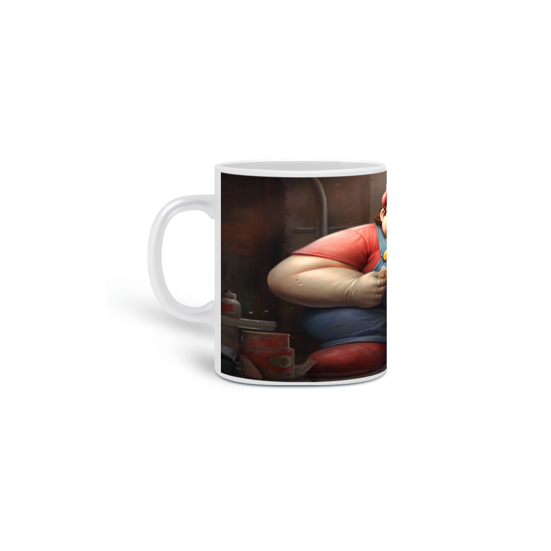 Nome do produto: Caneca Mario Gordo