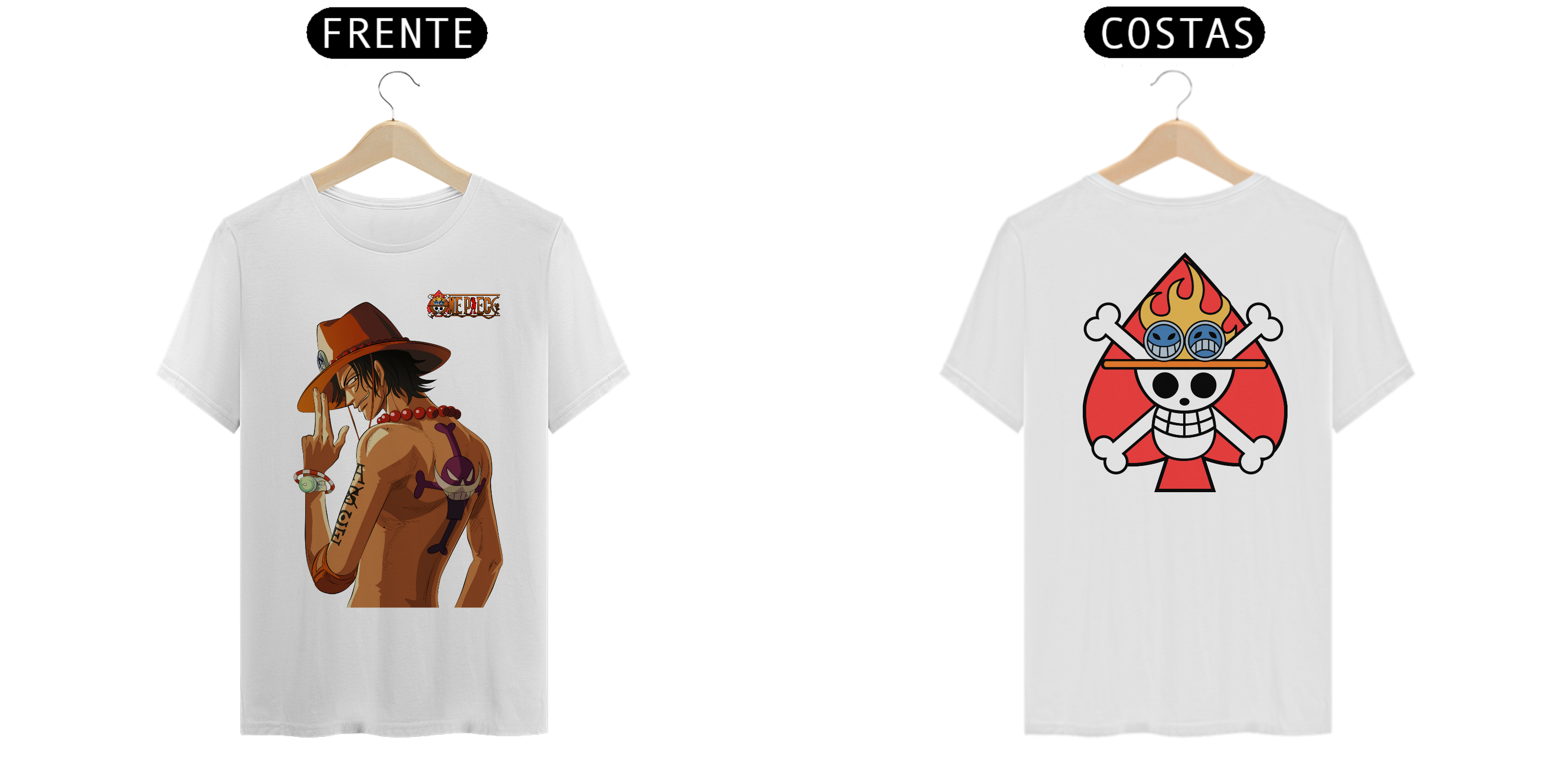 Camisa Portgas D. Ace