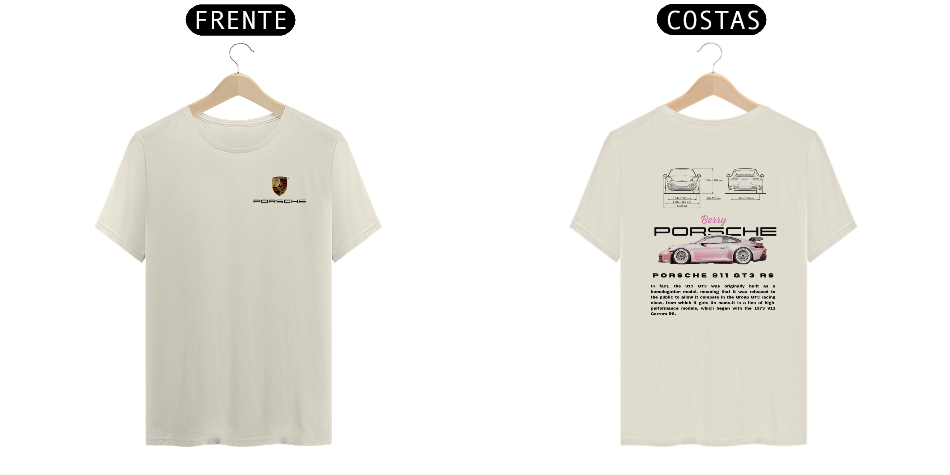 CAMISETA PORSCHE 911