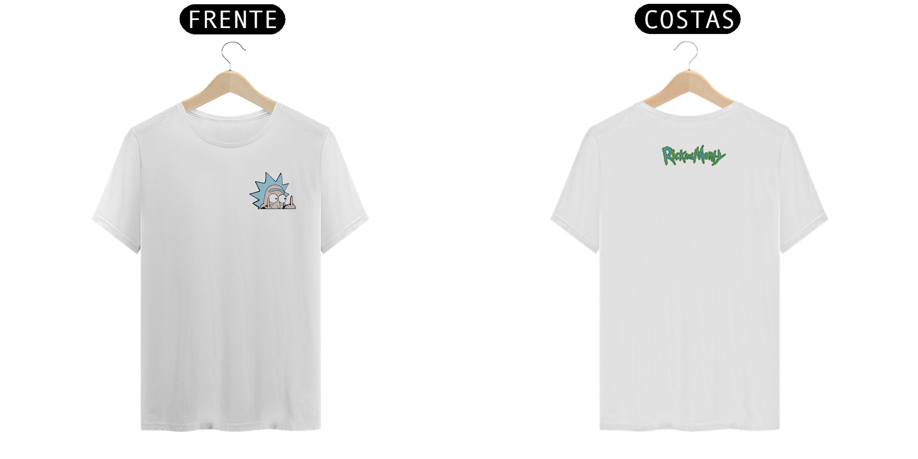 Camisa Rick and Morty
