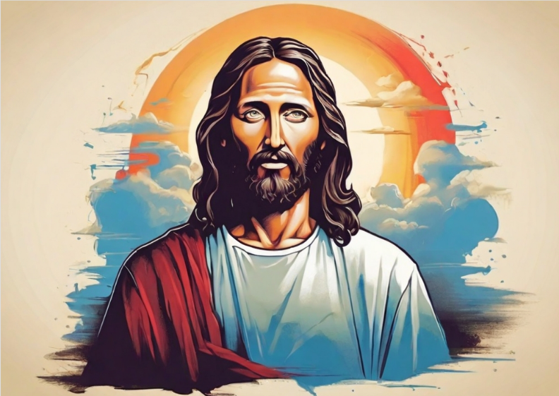 Quadro Canva - Jesus