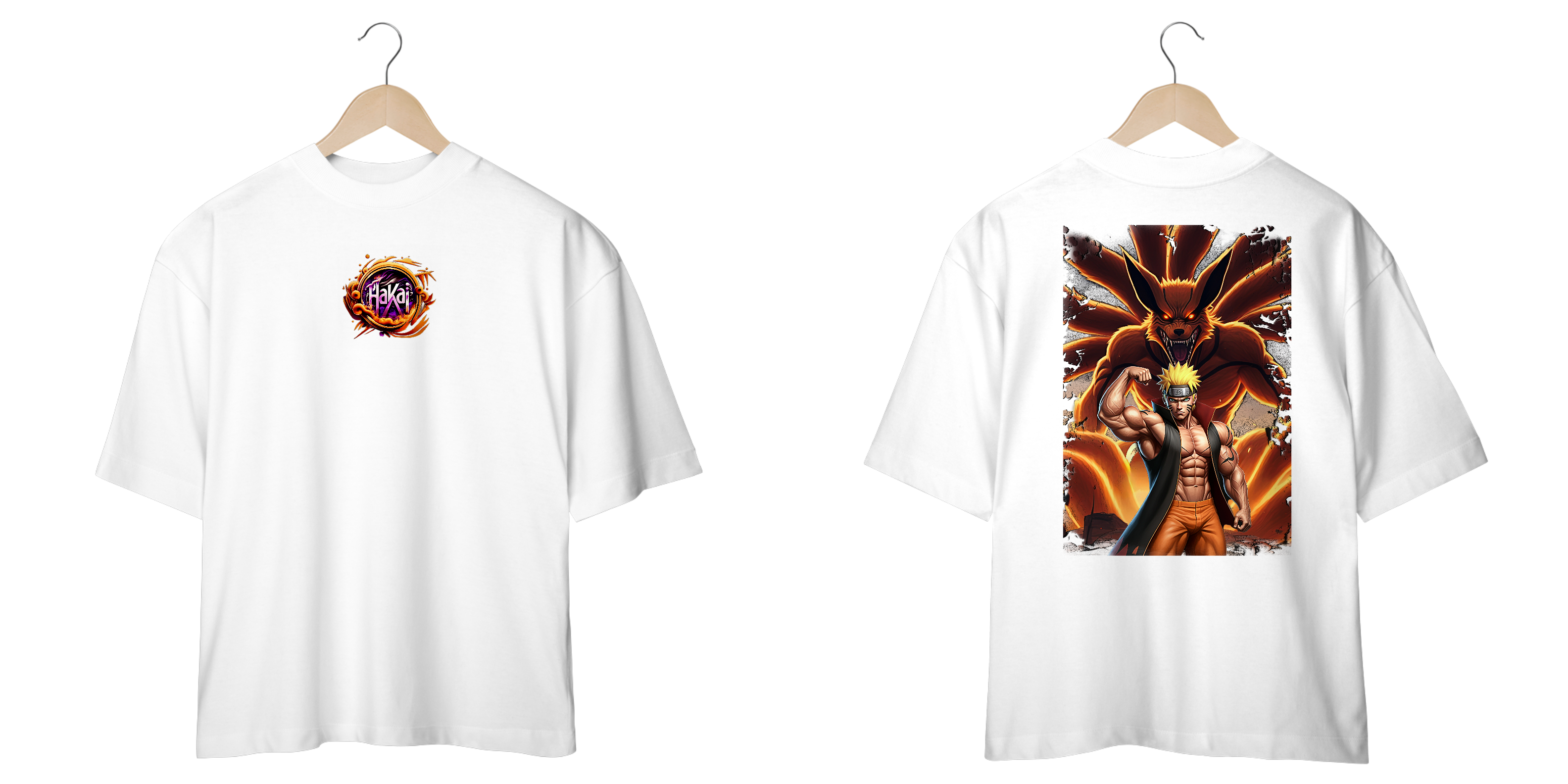 Naruto & Kurama Naturais (de Konoha) I - OVERSIZED