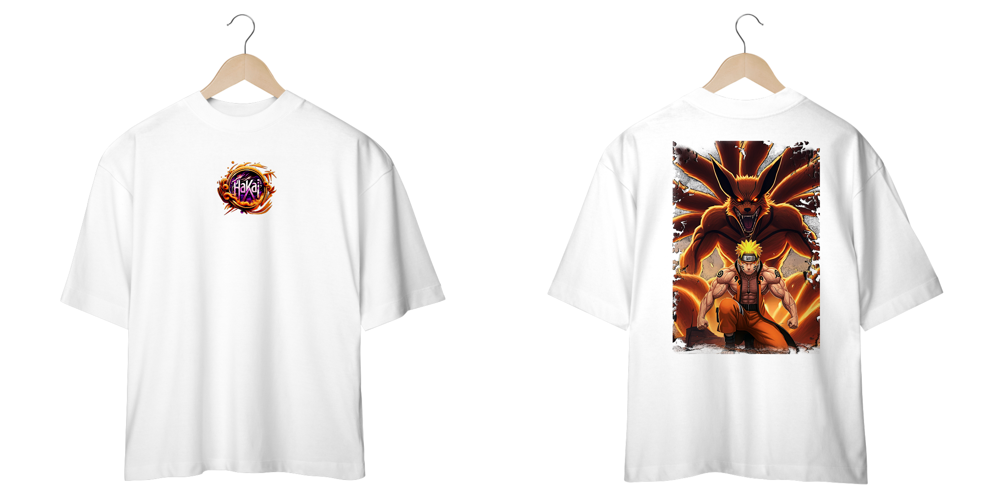 Naruto & Kurama Naturais (de Konoha) II - OVERSIZED