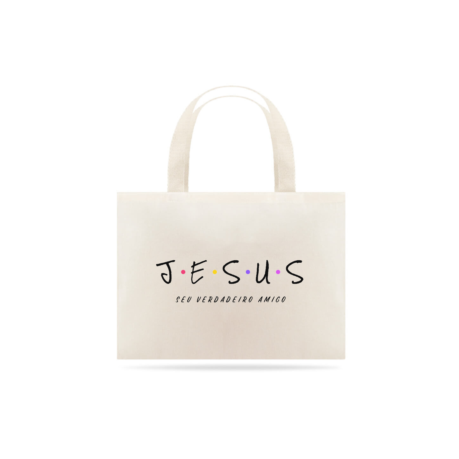 ECO Bag Grande - JESUS, Seu Verdadeiro Amigo