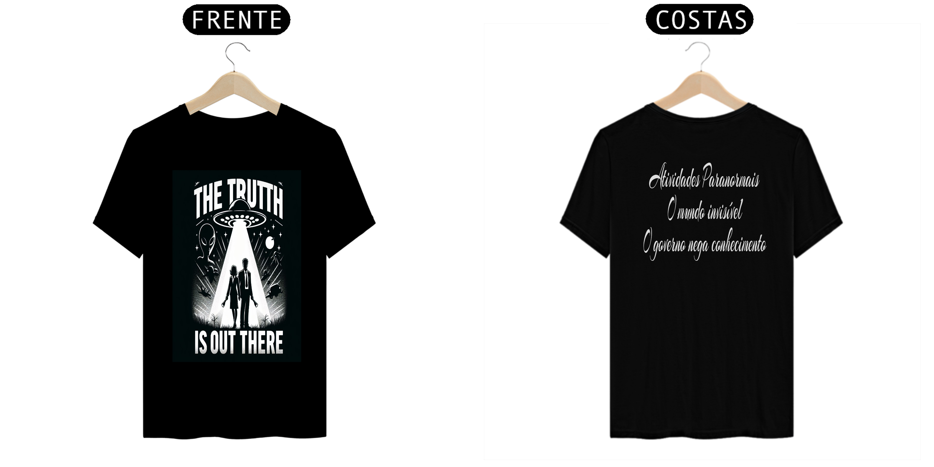 Camiseta Exclusiva Arquivo X