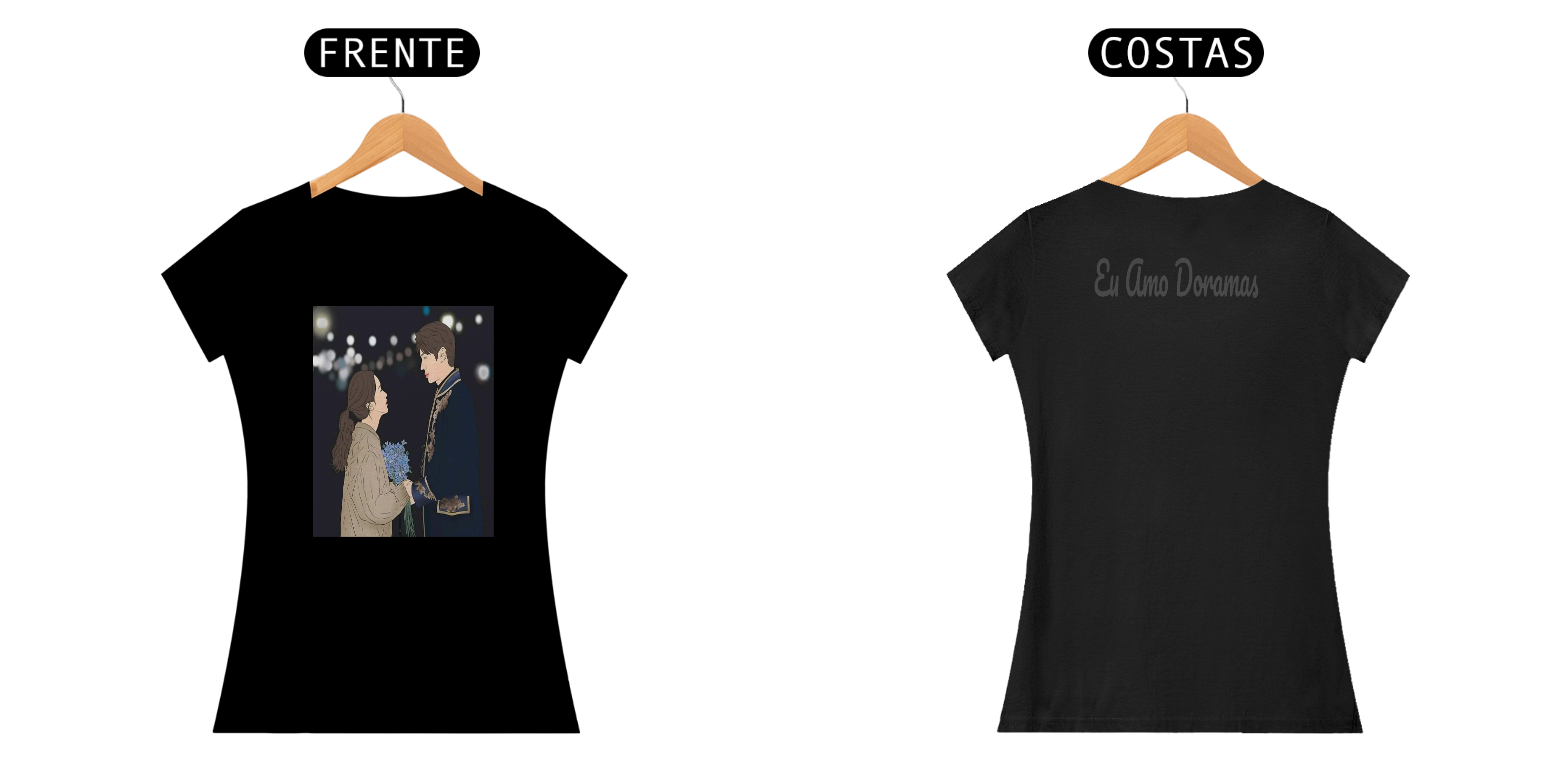 Camiseta Eu Amo Doramas