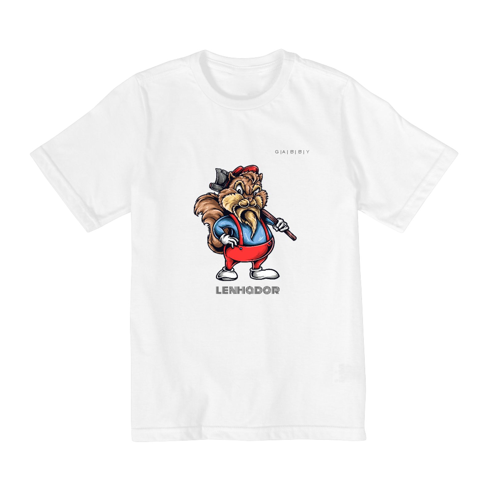 Camiseta Infantil o Lenhador 